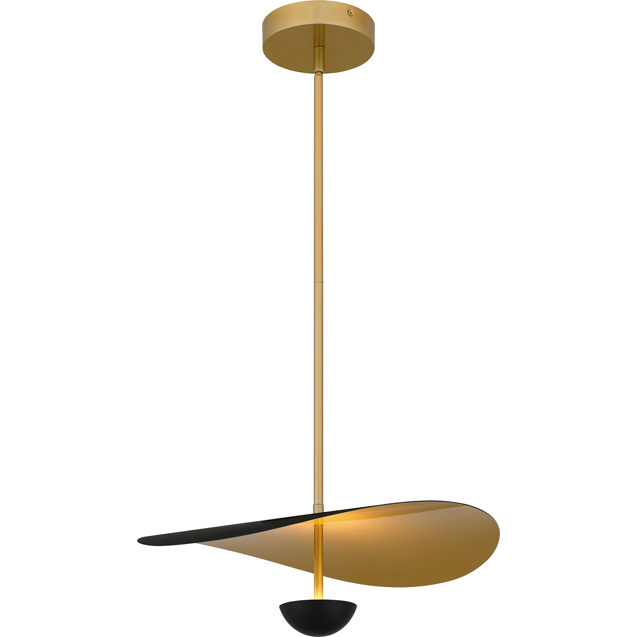 Quoizel PCAZR2818MBK Azure LED 18.5 inch Matte Black Pendant