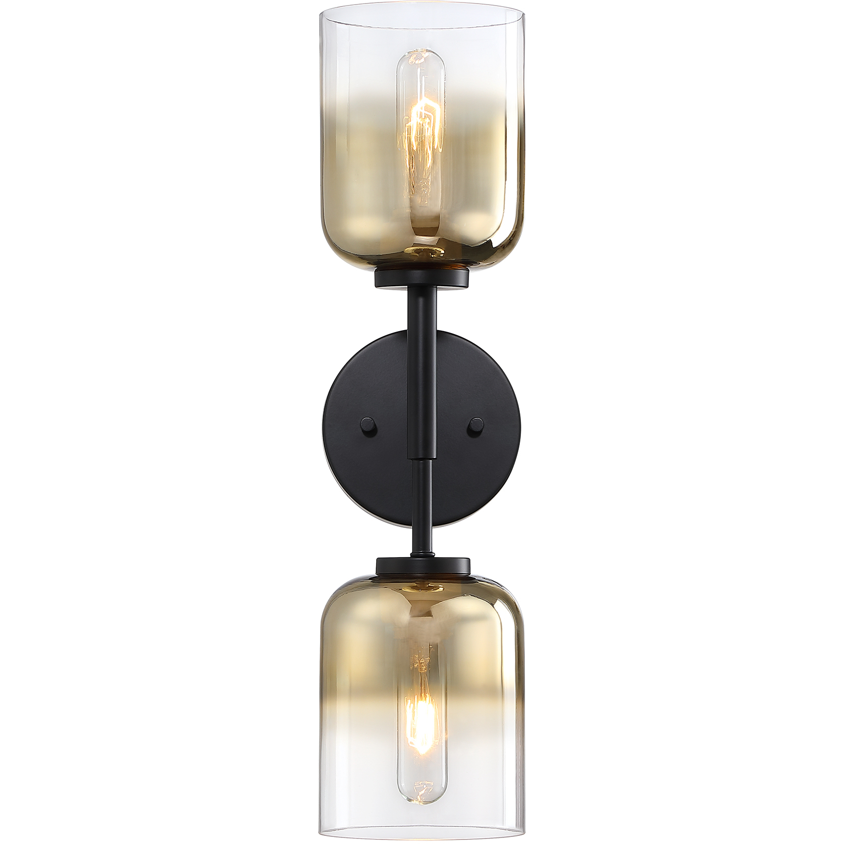 Gatsby 2 Light 5.25 inch Matte Black Wall Sconce Wall Light
