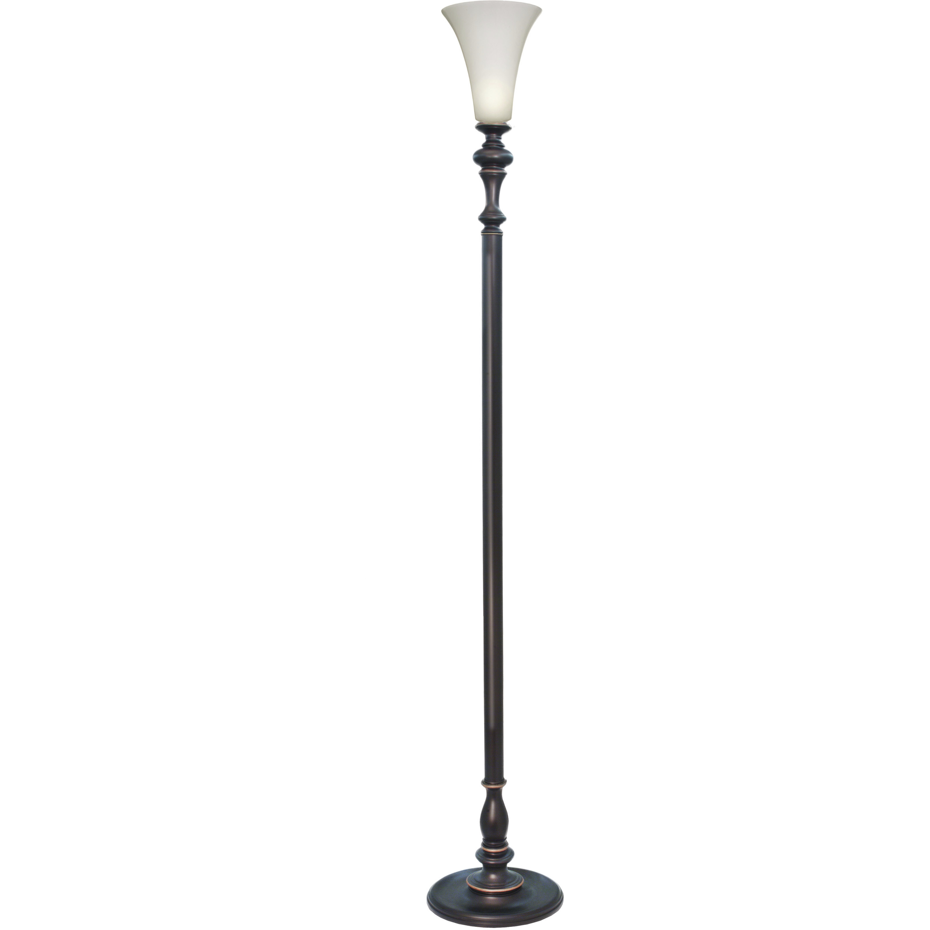 Ellie 72 inch 150 watt Oxidized Bronze Torchierre Portable Light