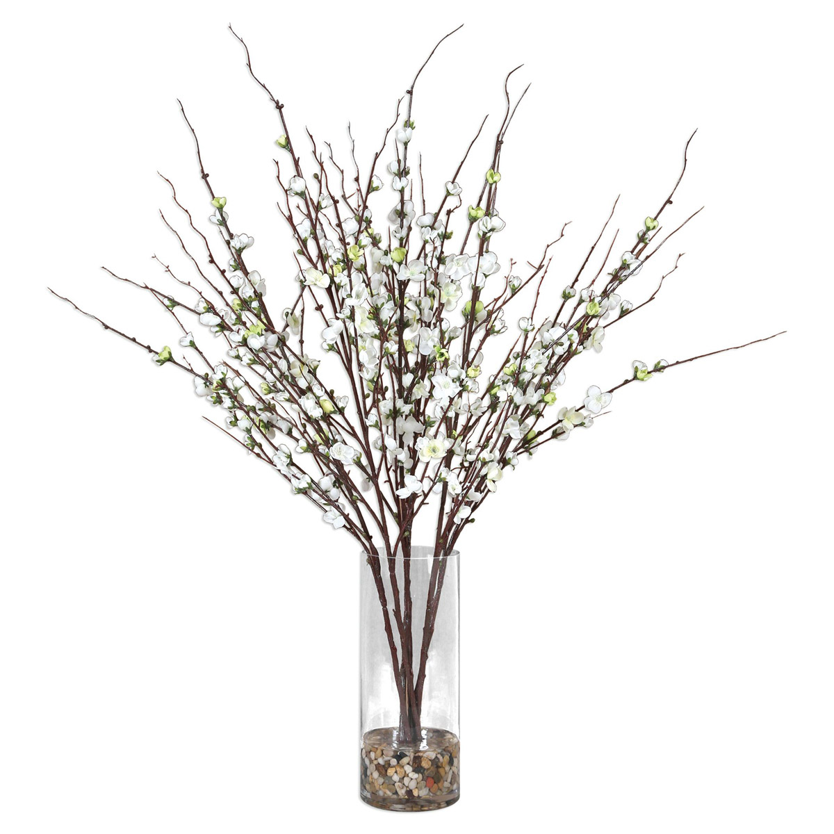 Quince Blossoms Silk Centerpiece Centerpiece