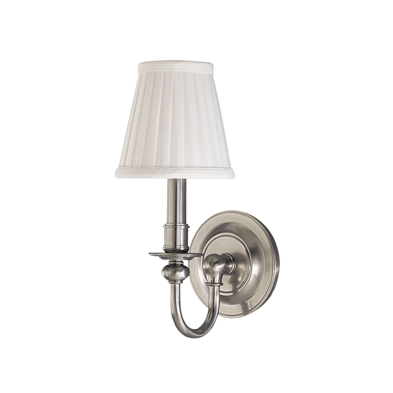 Beekman 1 Light 5 inch Satin Nickel Wall Sconce Wall Light