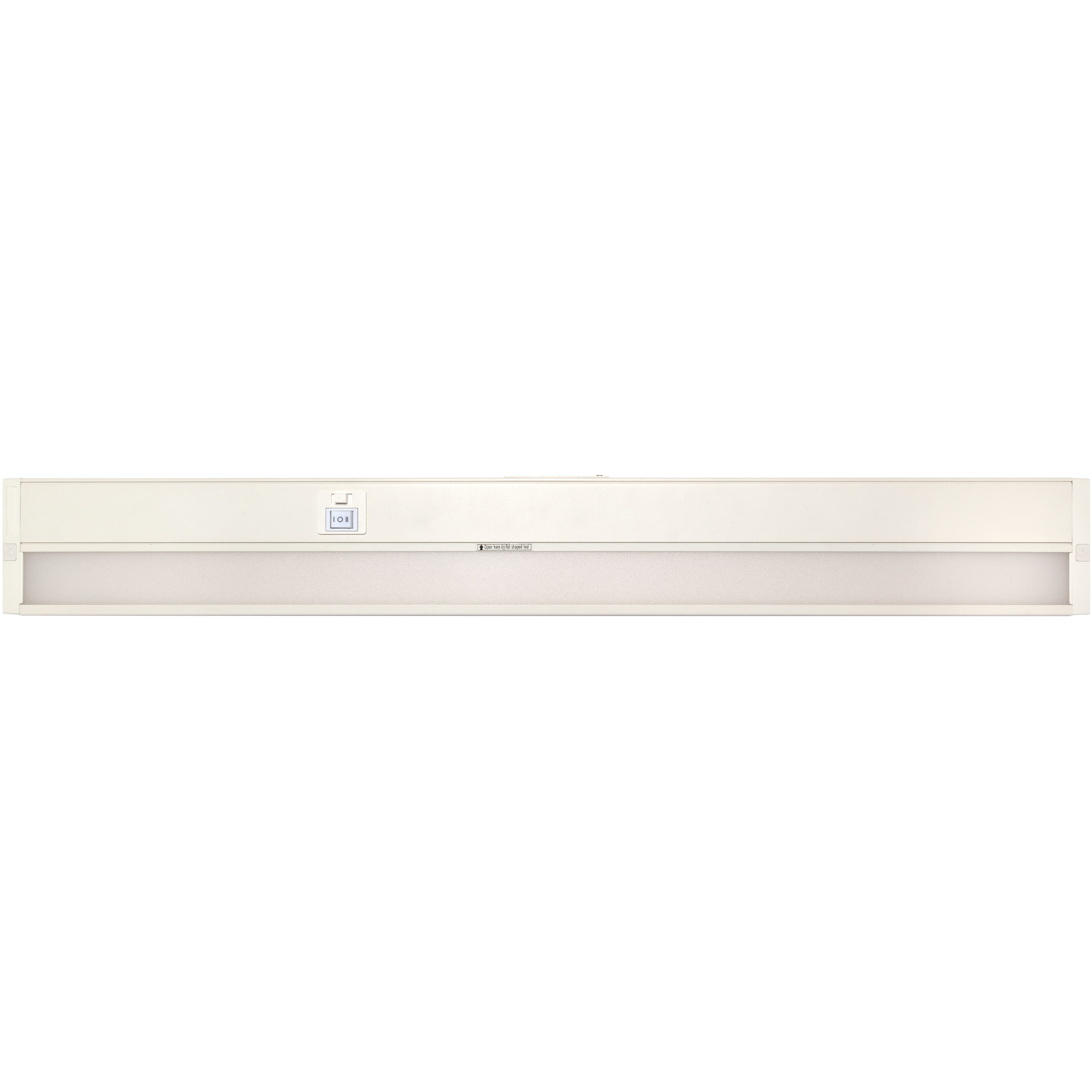 CounterQuick 120 LED 28 inch White Under Cabinet & Cove, Linear Strip