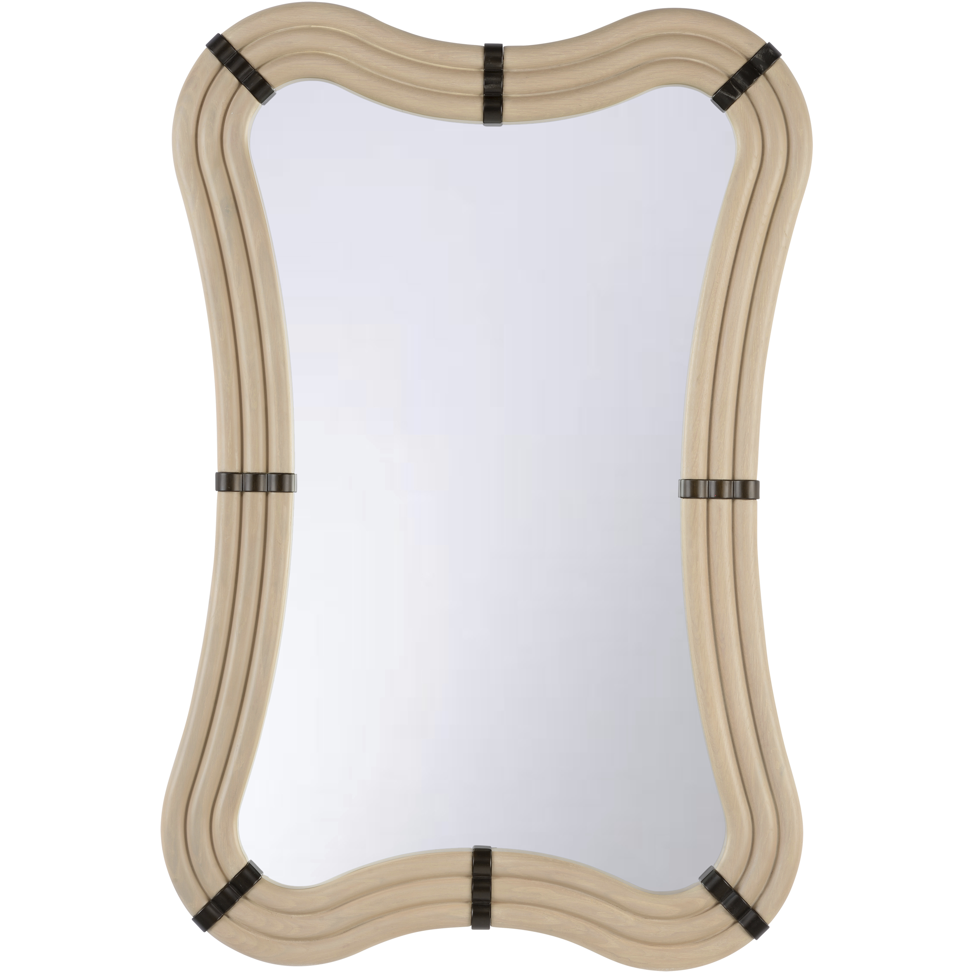 Perret 48 X 32 inch Brown Mirror