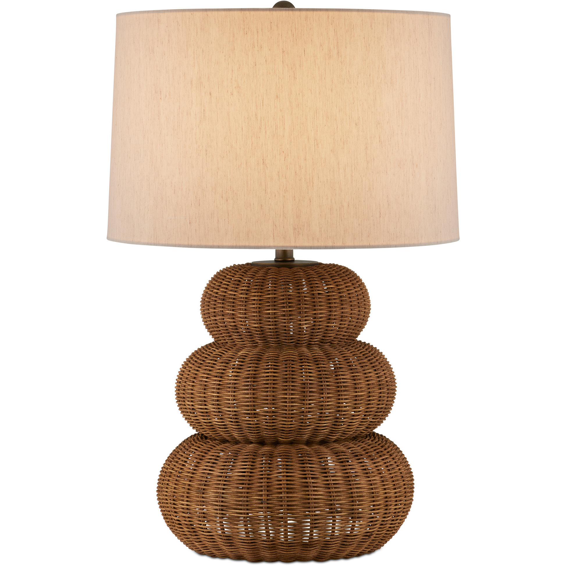 Mabrouka 29.5 inch 150 watt Dark Brown Table Lamp Portable Light