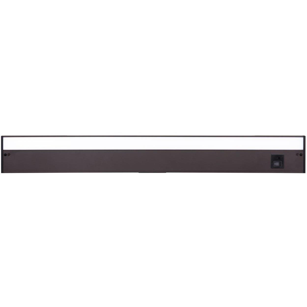 3-in-1 120/60 LED 30 inch Bronze Undercabinet Light Bar
