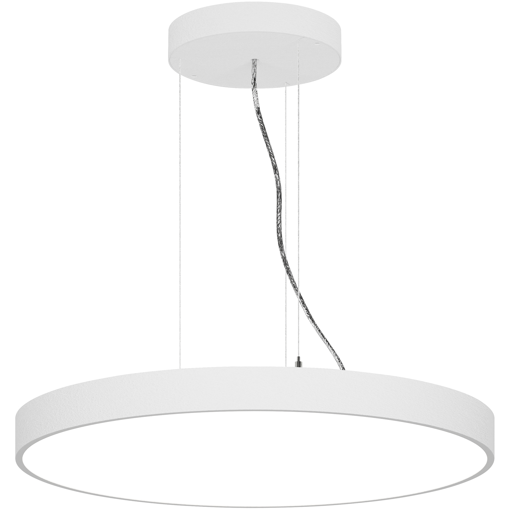 Jazz LED 24 inch White Pendant Ceiling Light