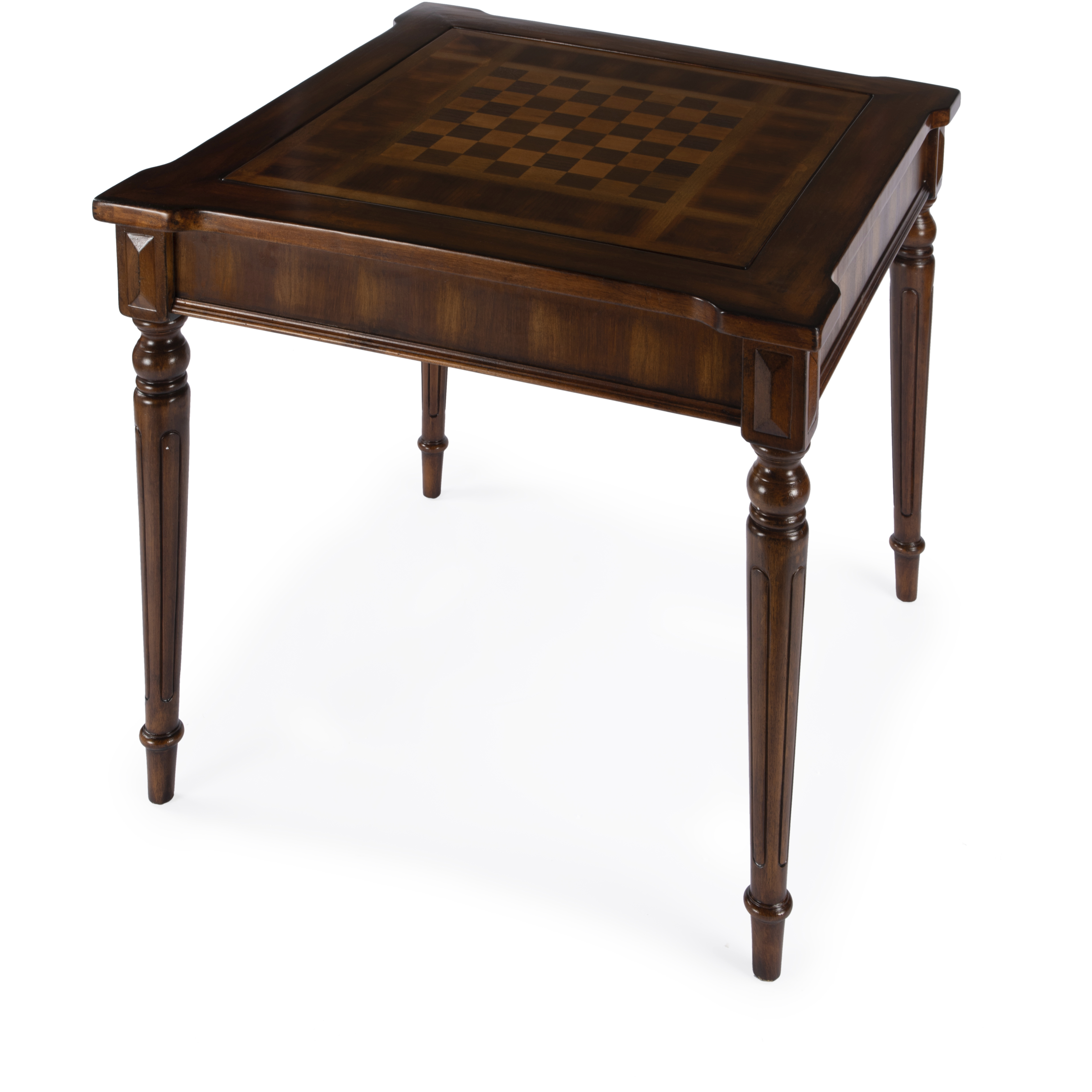 ヴィンテージgame table Masterpiece Vincent 36 X 36 inch Antique Cherry Game Table