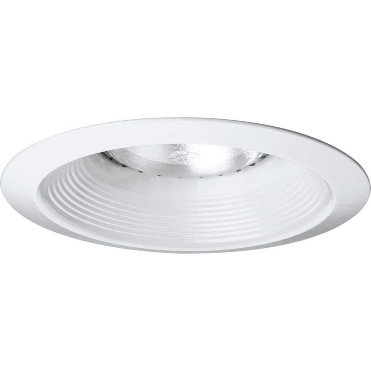Progress Lighting P8075 28 White Long Neck Baffle Trim