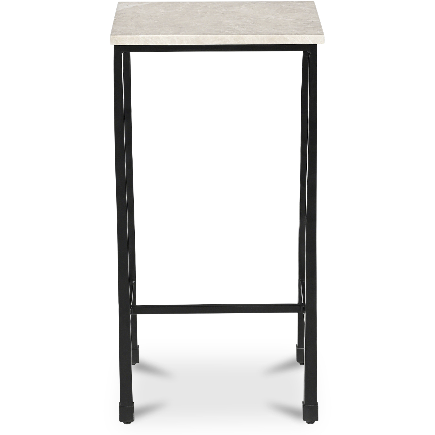 River 24 X 12.5 inch Beige Side Table