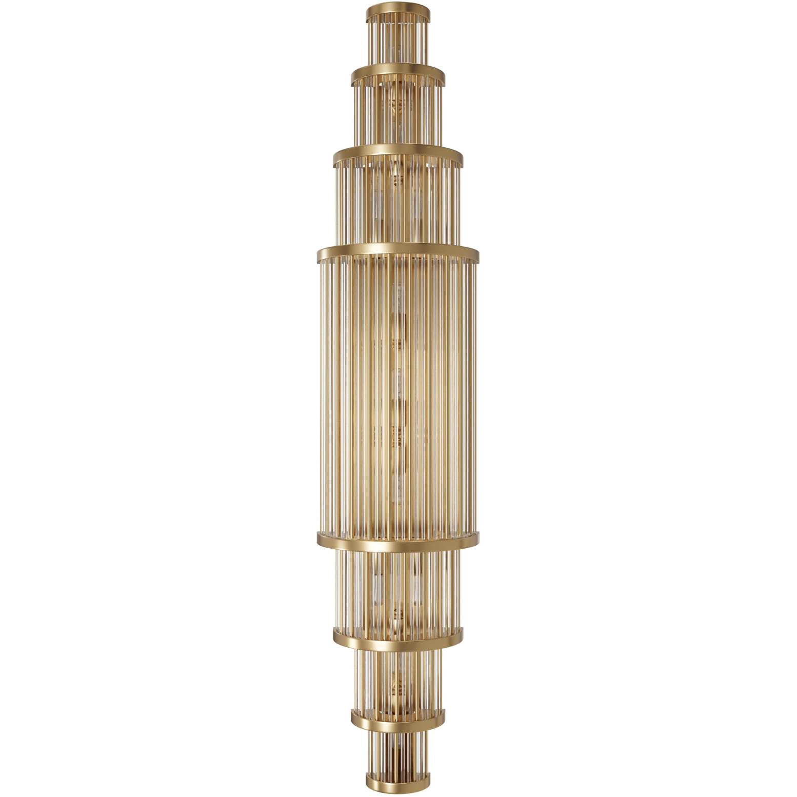 Waldorf Wall Sconce Wall Light in Aged Brass