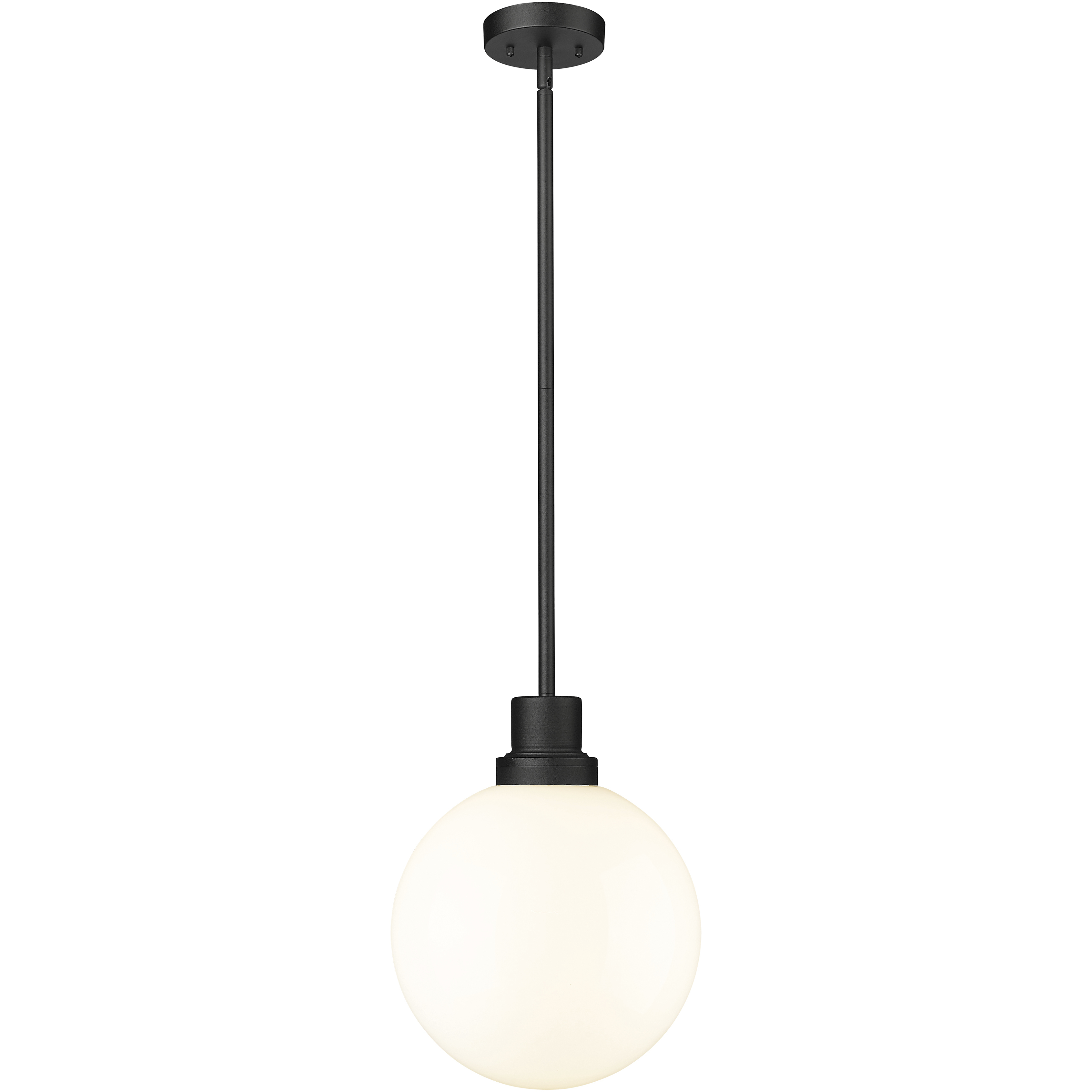 Laurent 1 Light 12 inch Black Outdoor Pendant
