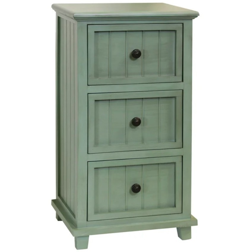 Sea Sage Green 30 X 16 inch Sea Sage Green Side Table