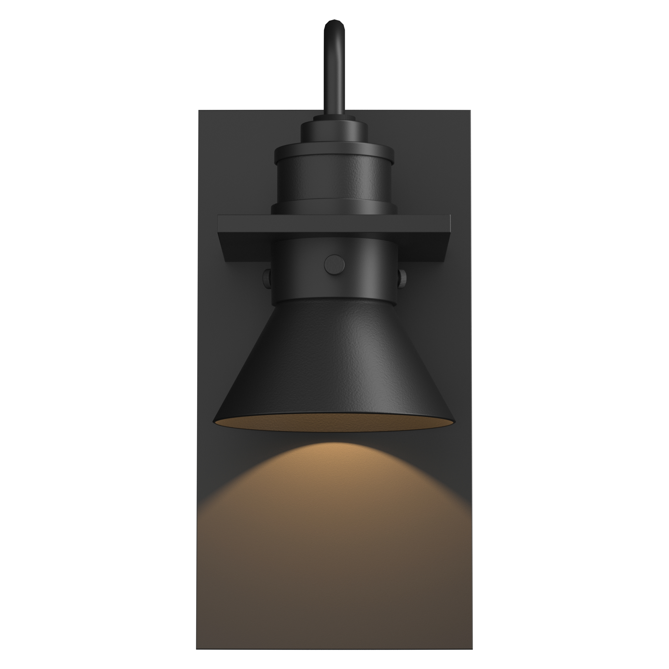 Erlenmeyer 1 Light 11.3 inch Coastal Black and Coastal Black Outdoor Sconce