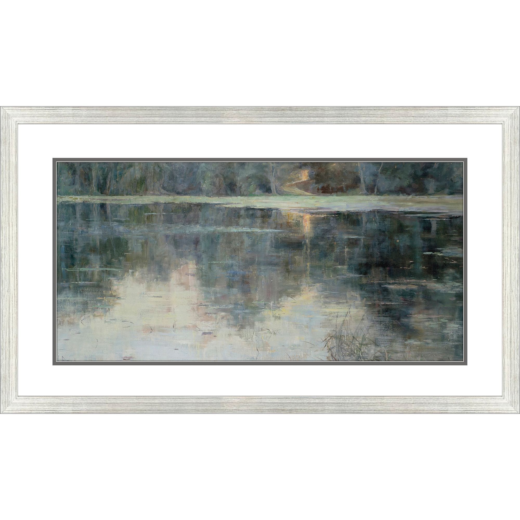 Paragon Blue and Green Framed Art