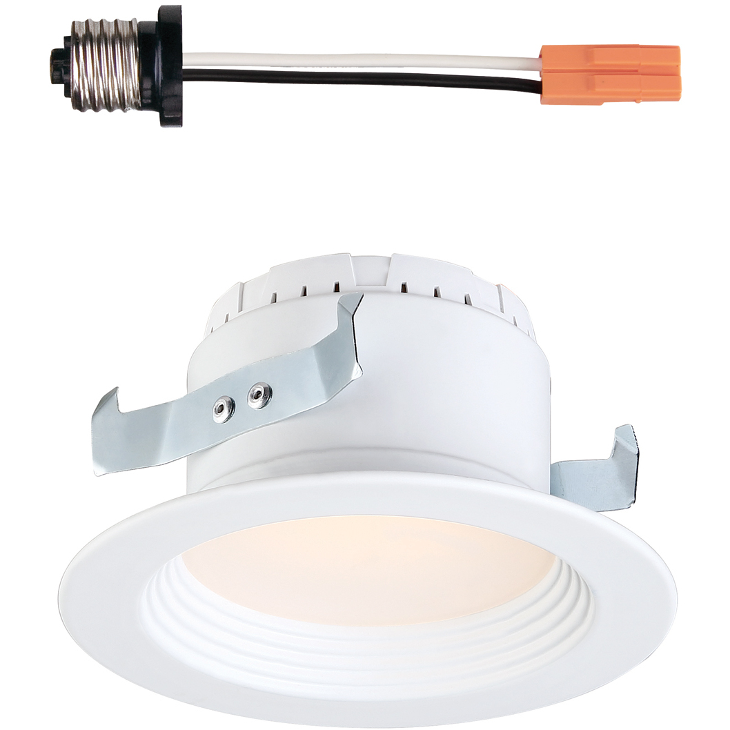 EnviroLite Integrated LED White Deep Baffle in 5000K