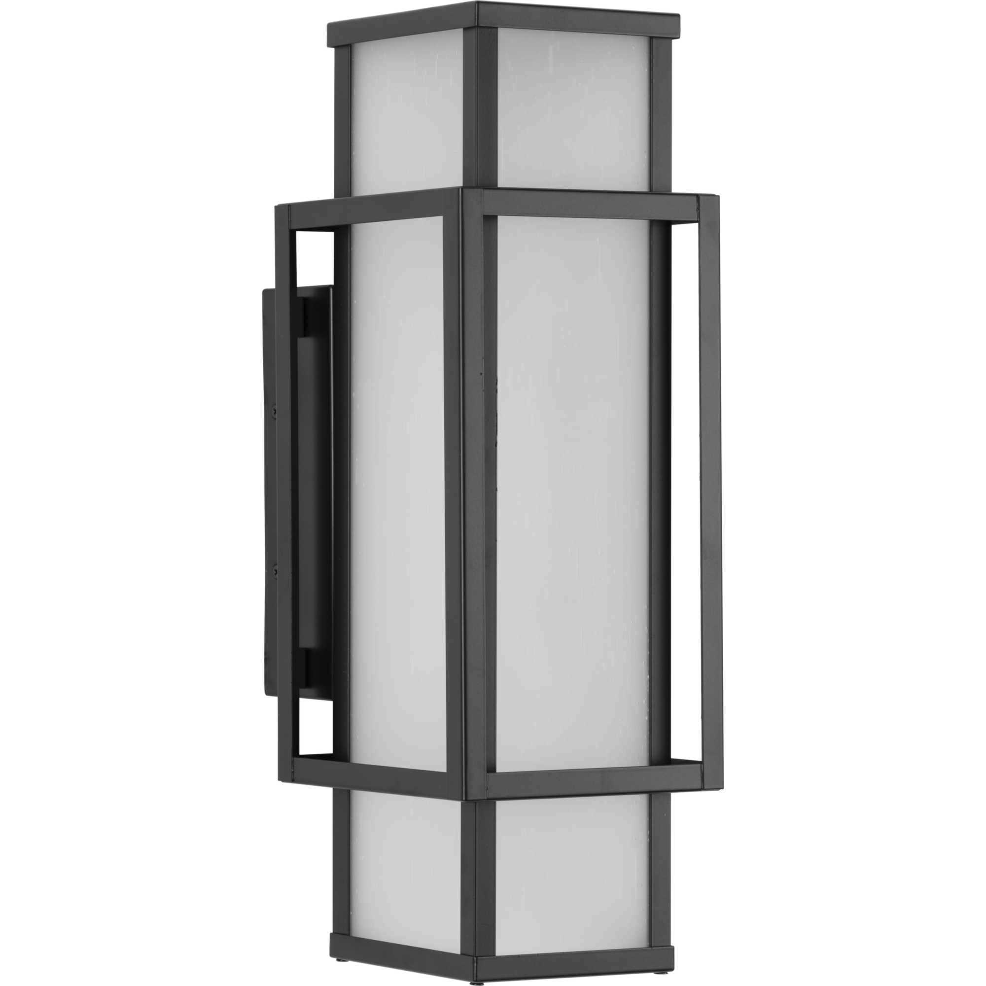 Unison 2 Light 18 inch Matte Black Outdoor Wall Lantern