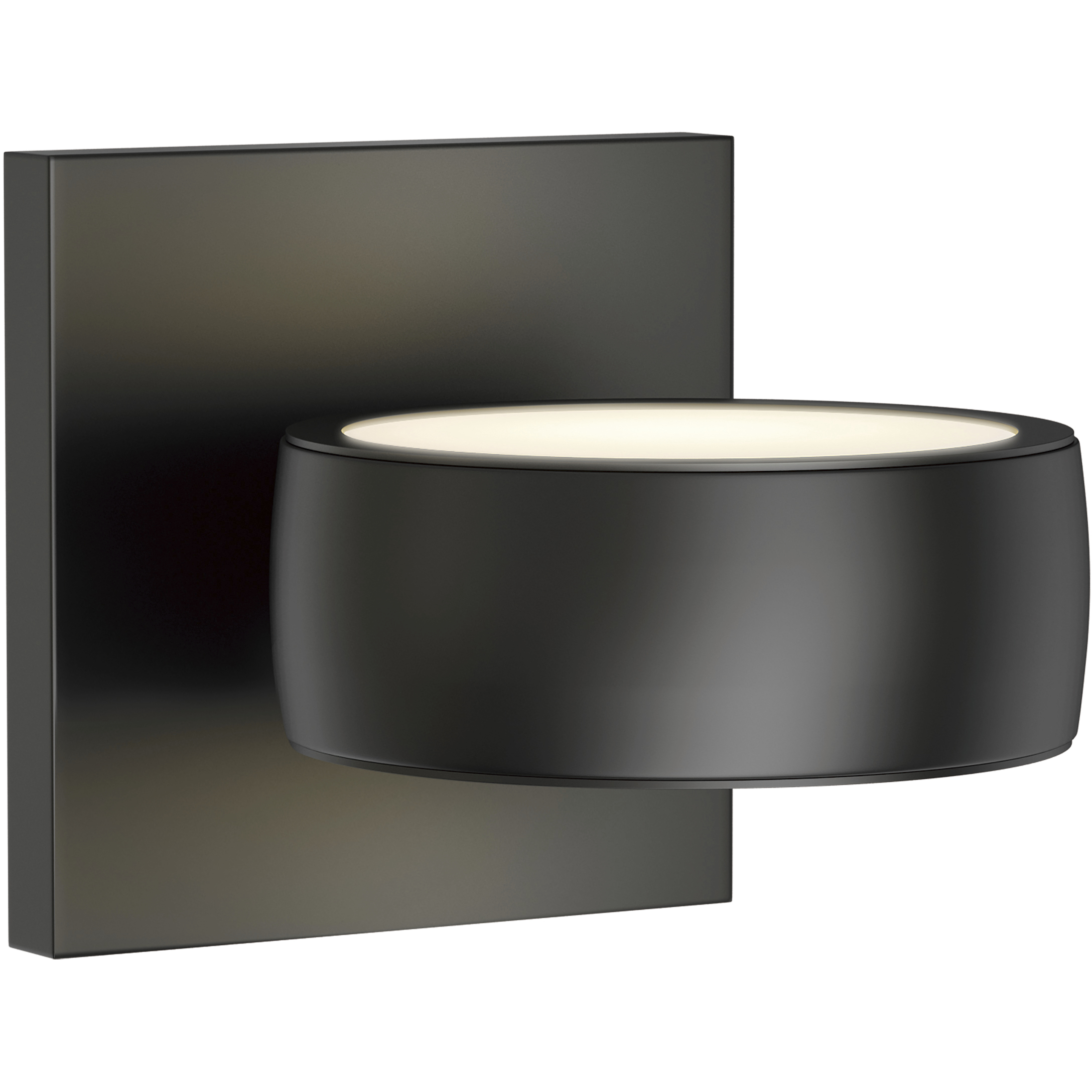 Modular LED 5 inch Black Outdoor Wall Mount