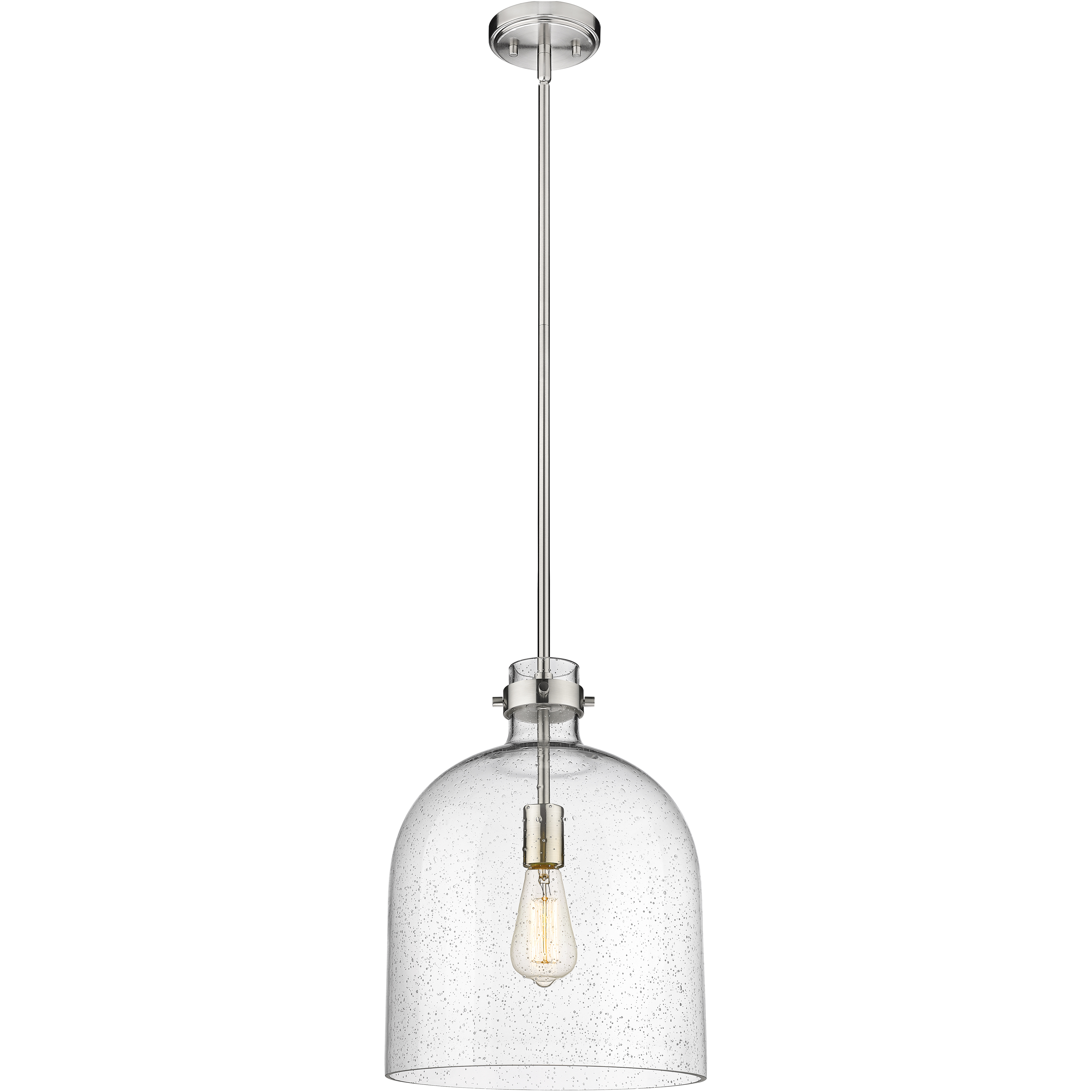 Pearson 1 Light 12 inch Brushed Nickel Pendant Ceiling Light
