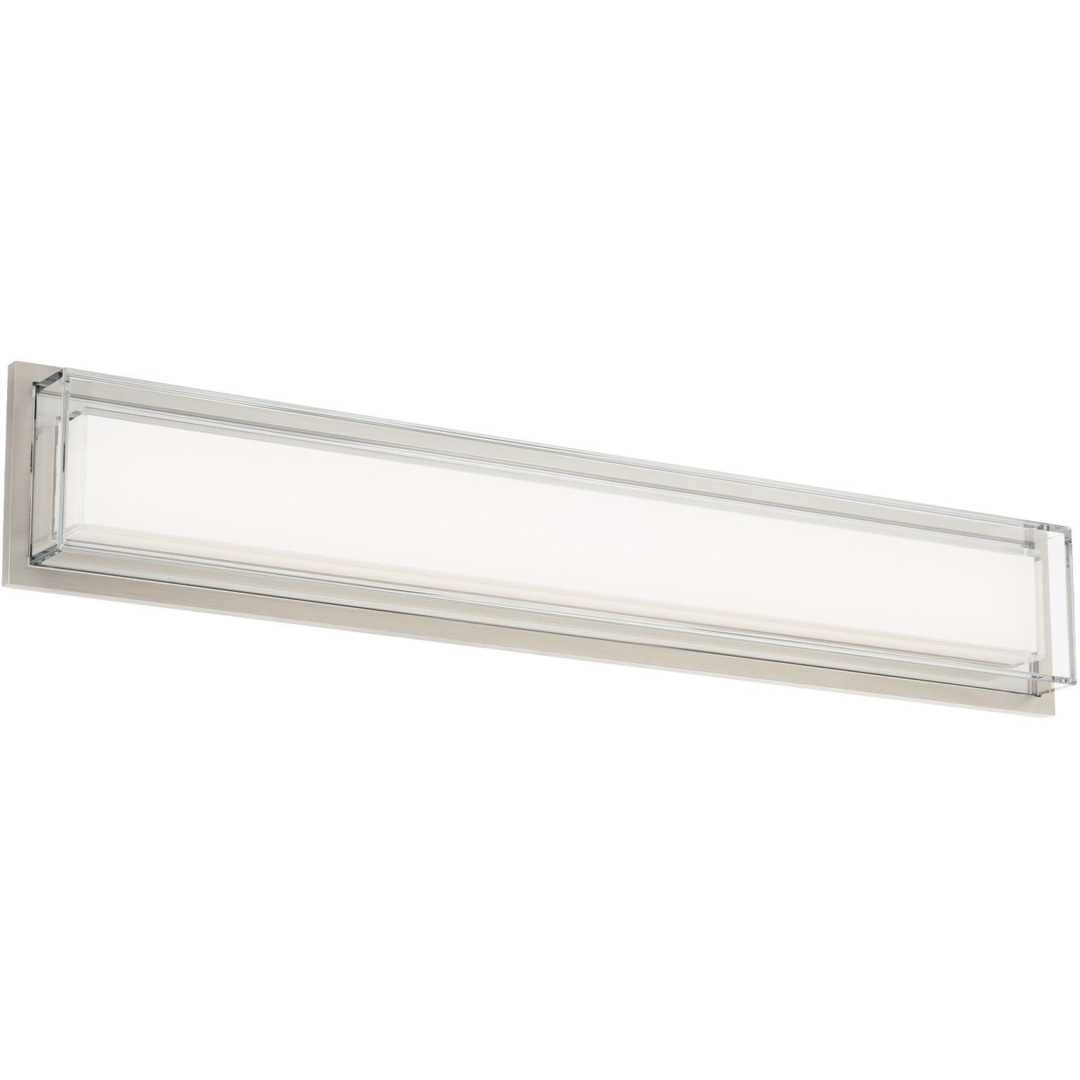 Ice Bar LED 2.9 inch Brushed Nickel ADA Indoor Wall Lighting in 4000K