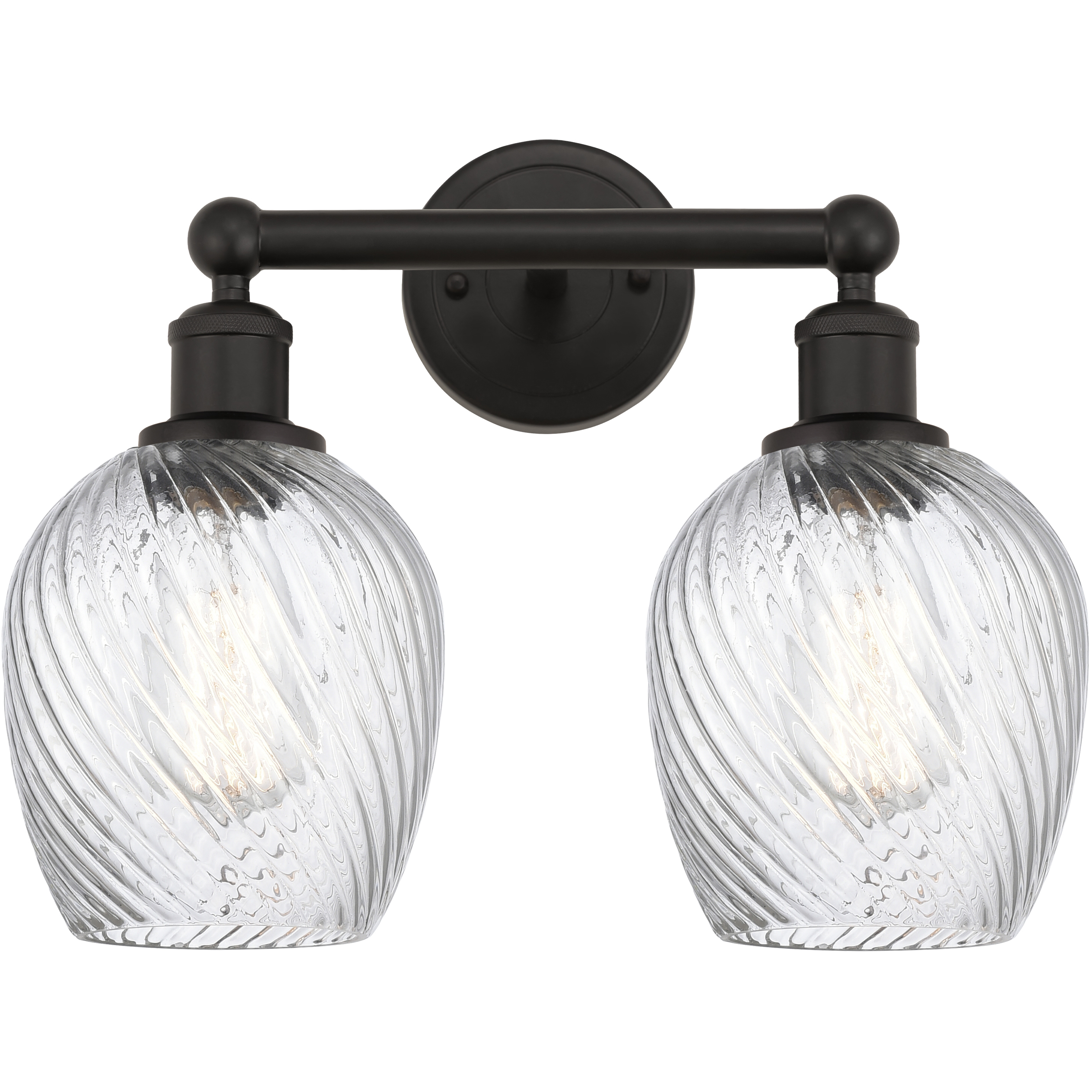 Edison Salina 2 Light 14 inch Oil Rubbed Bronze Bath Vanity Light Wall Light