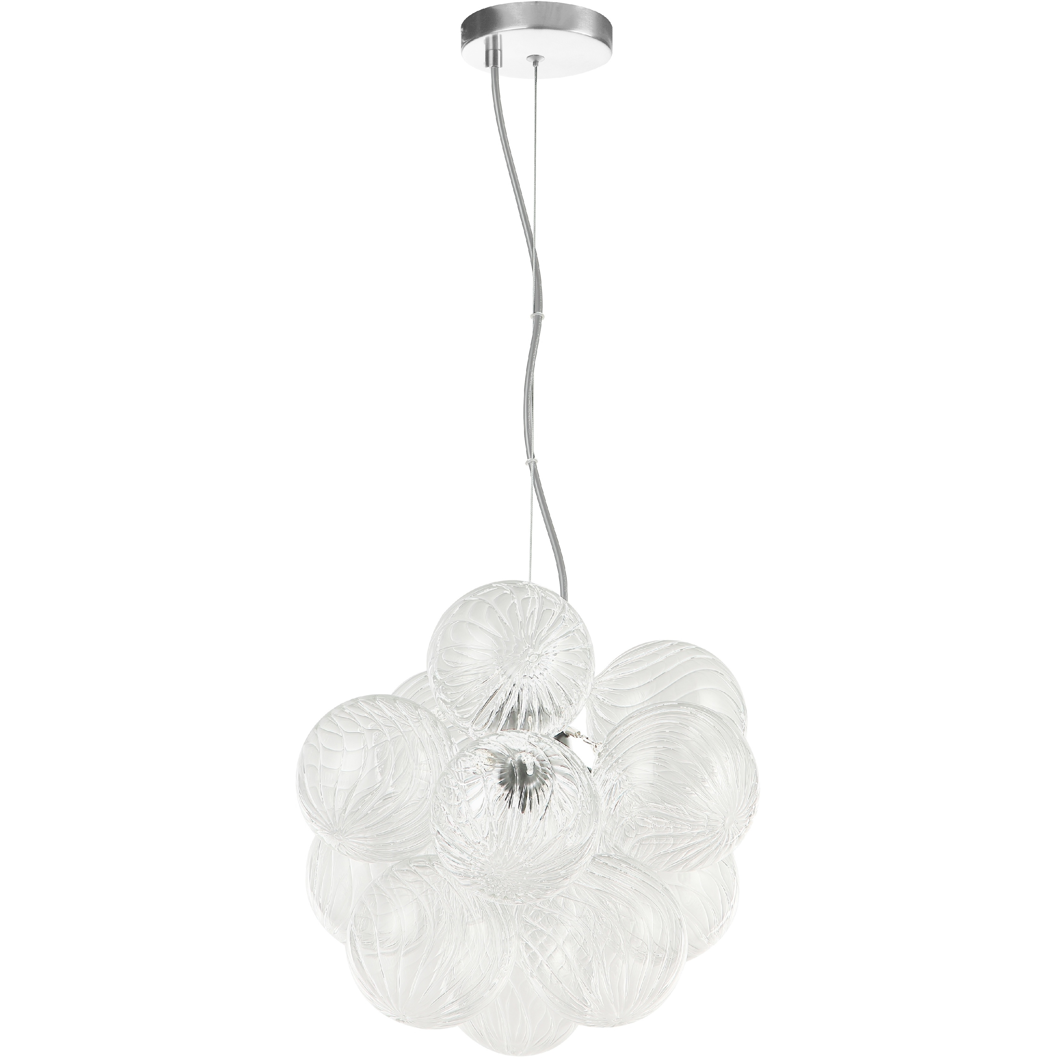 Charlize LED 13.5 inch Polished Chrome Pendant Ceiling Light
