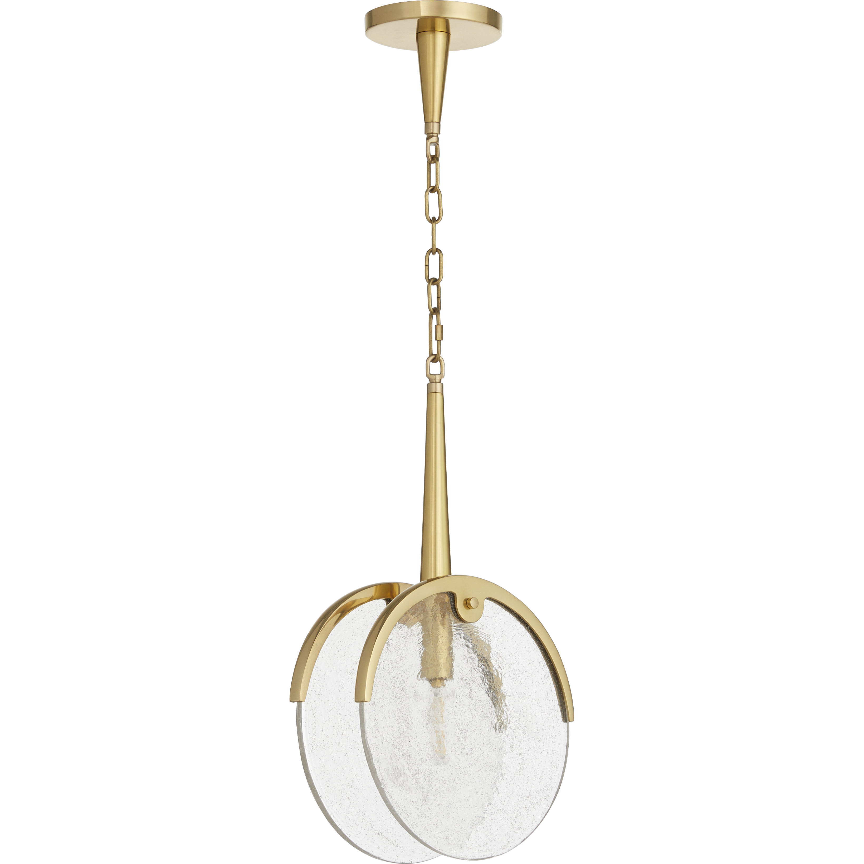 Alton 1 Light 12 inch Aged Brass Pendant Ceiling Light