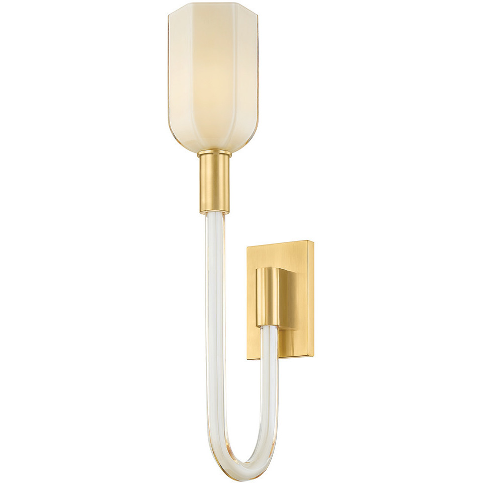 Chester Park 1 Light 3.75 inch Aged Brass Wall Sconce Wall Light