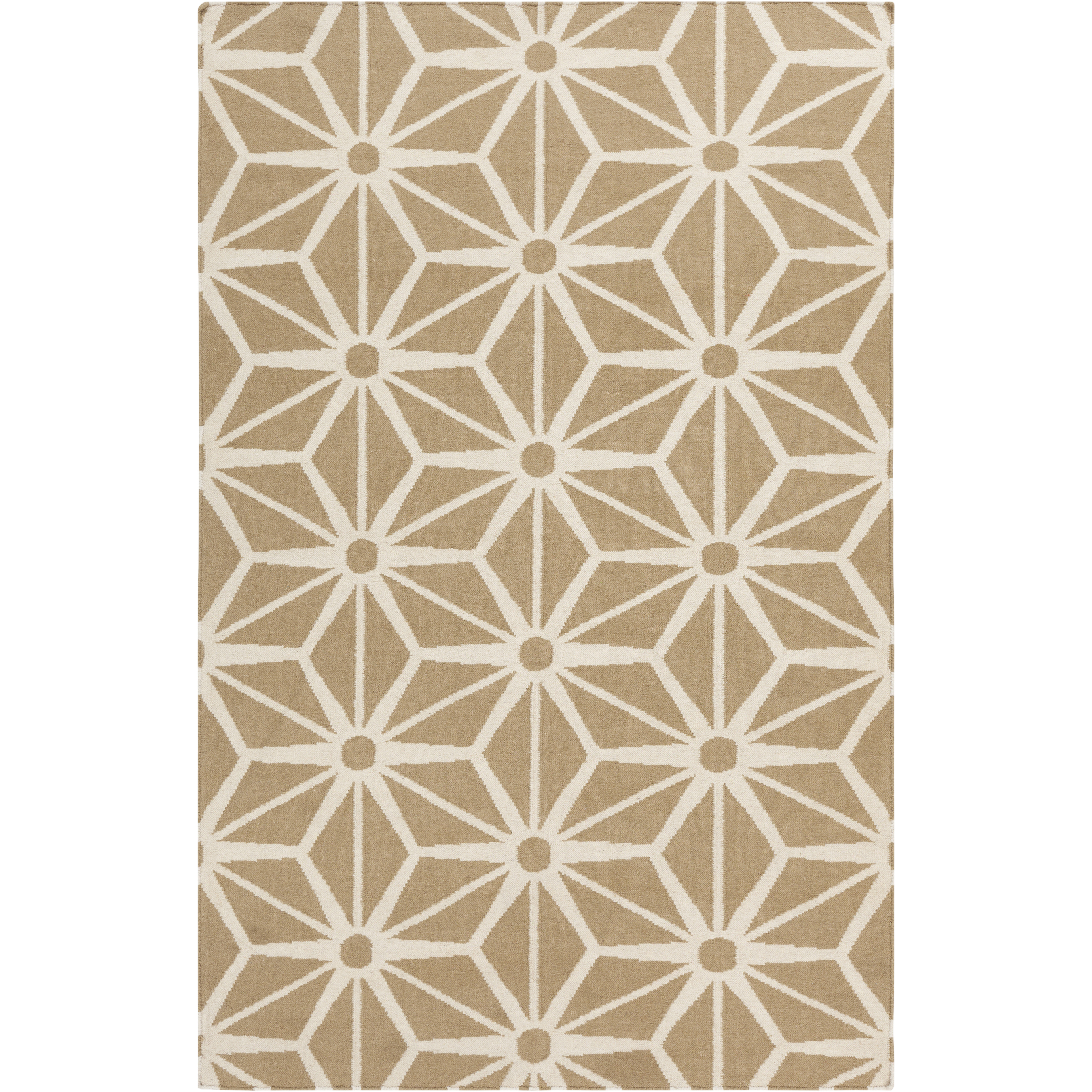 Fallon 36 X 24 inch Camel, Ivory Rug