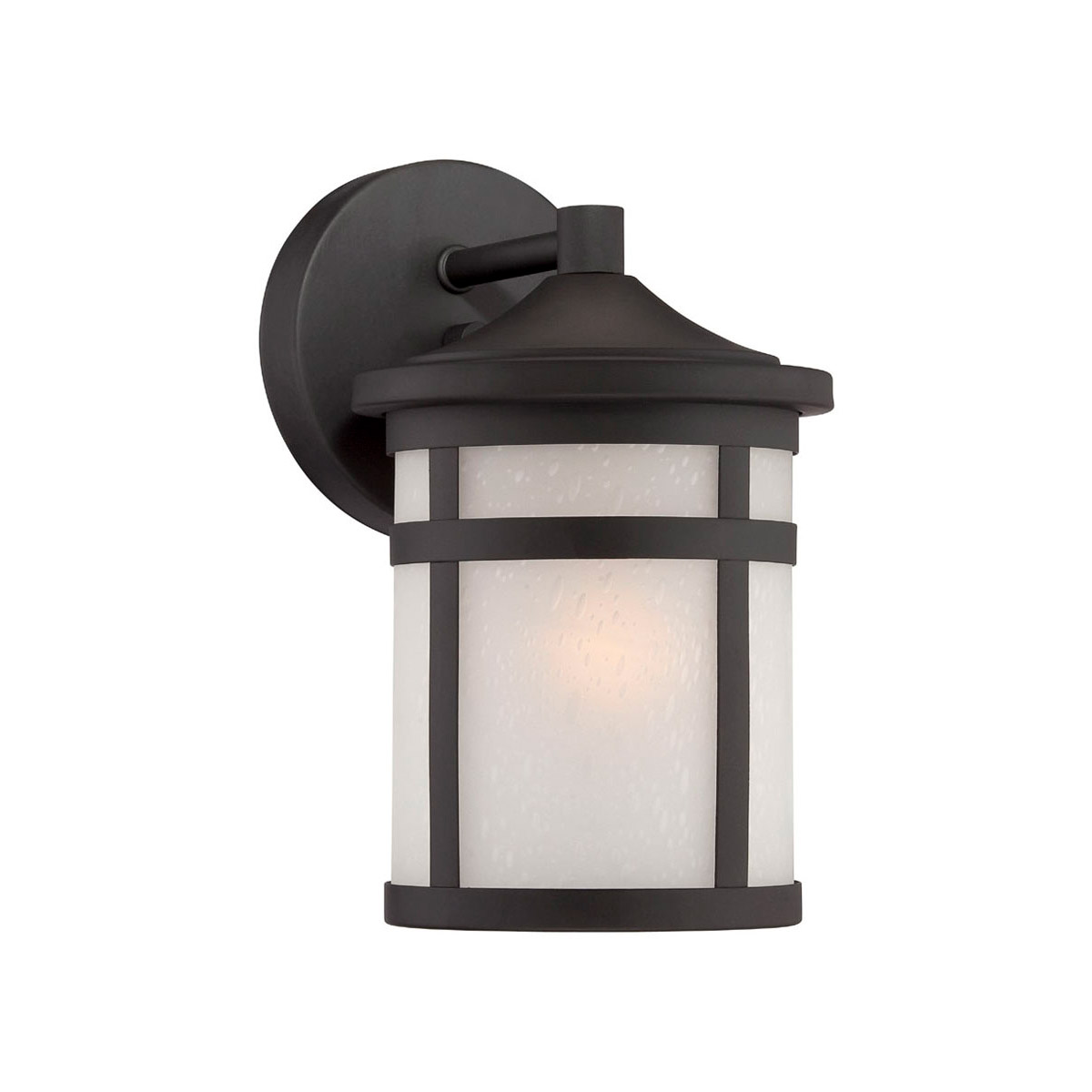 Austin 1 Light 9.25 inch Matte Black Exterior Wall Mount