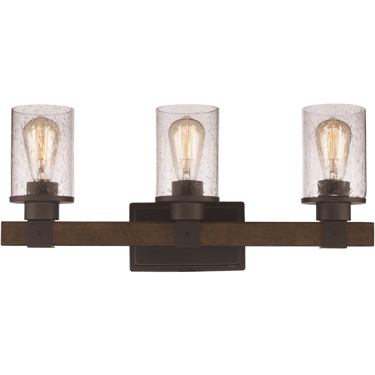 Siesta 3 Light 23 inch Rubbed Oil Bronze Vanity Bar Wall Light
