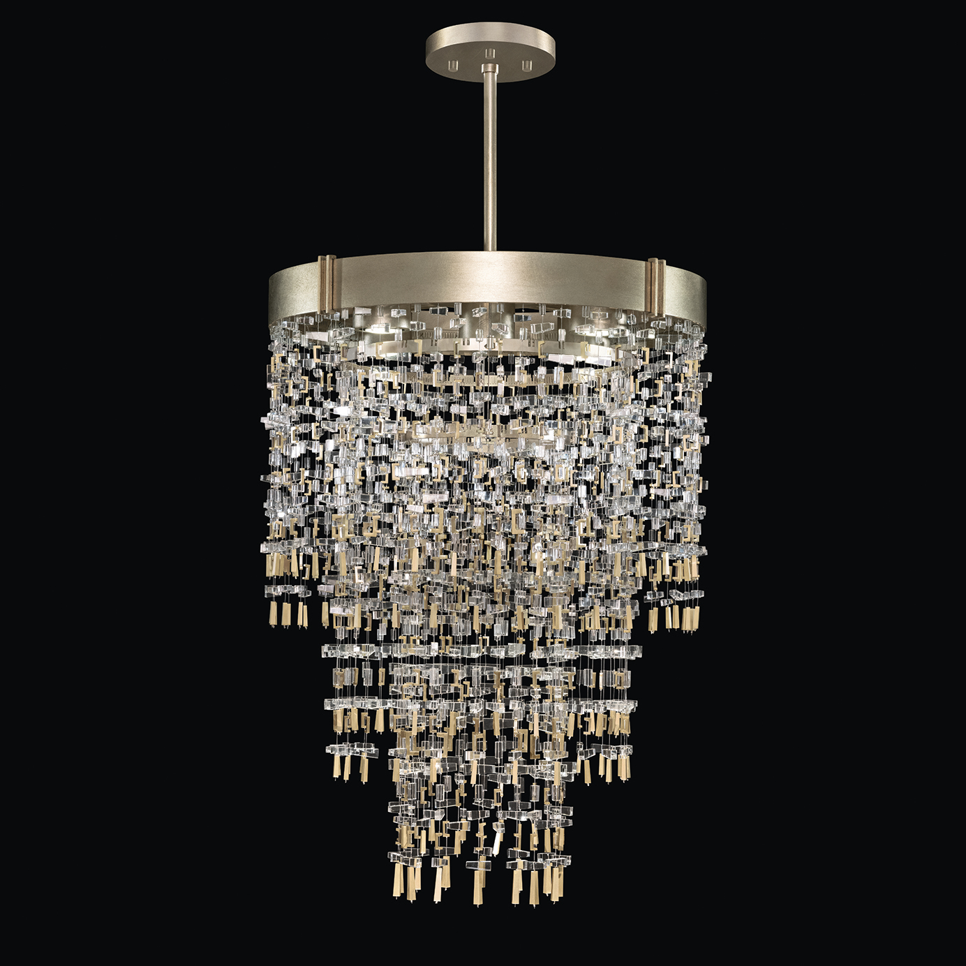 Capri 5 Light 28.25 inch Gold Pendant Ceiling Light