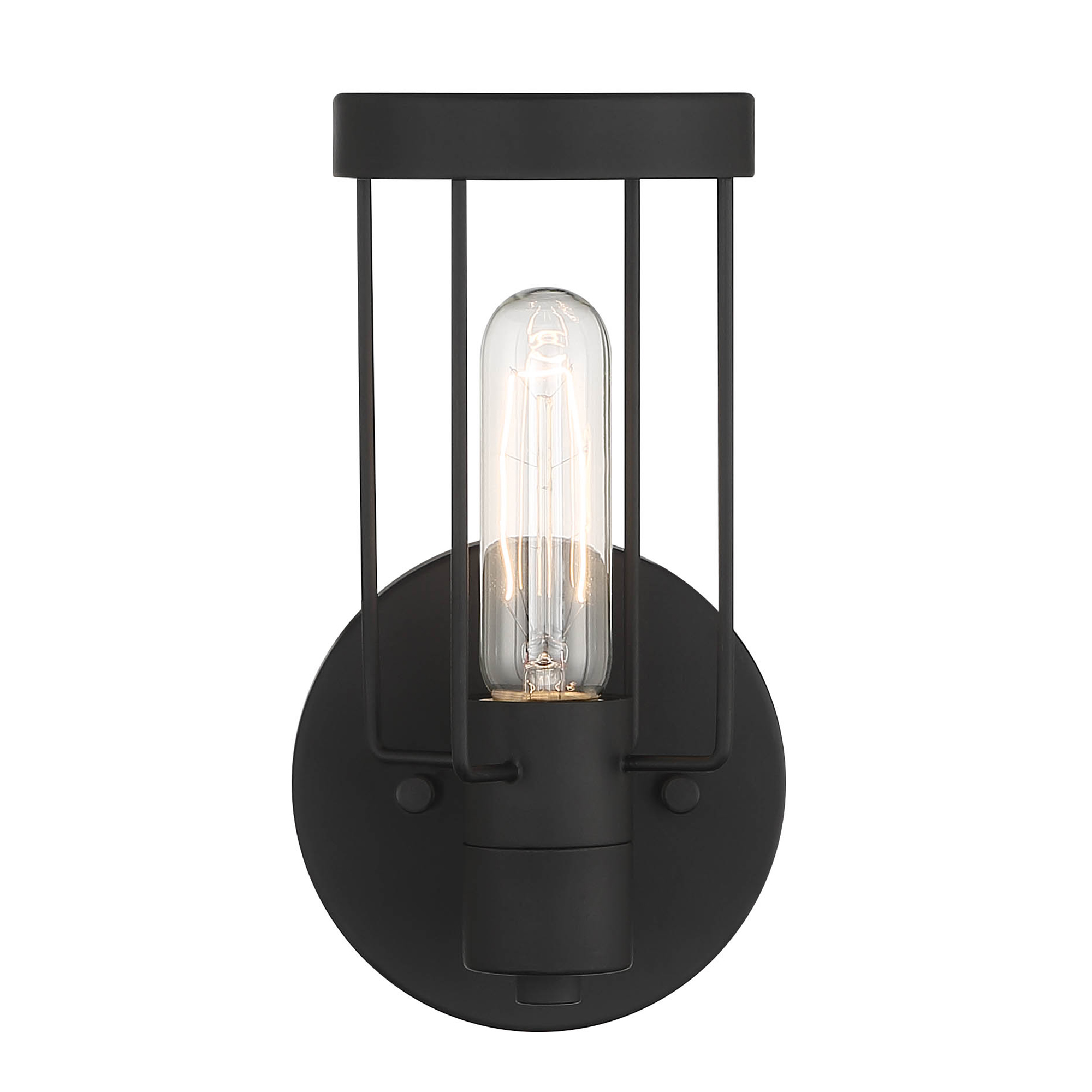 Tafo 1 Light 5 inch Matte Black Wall Sconce Wall Light