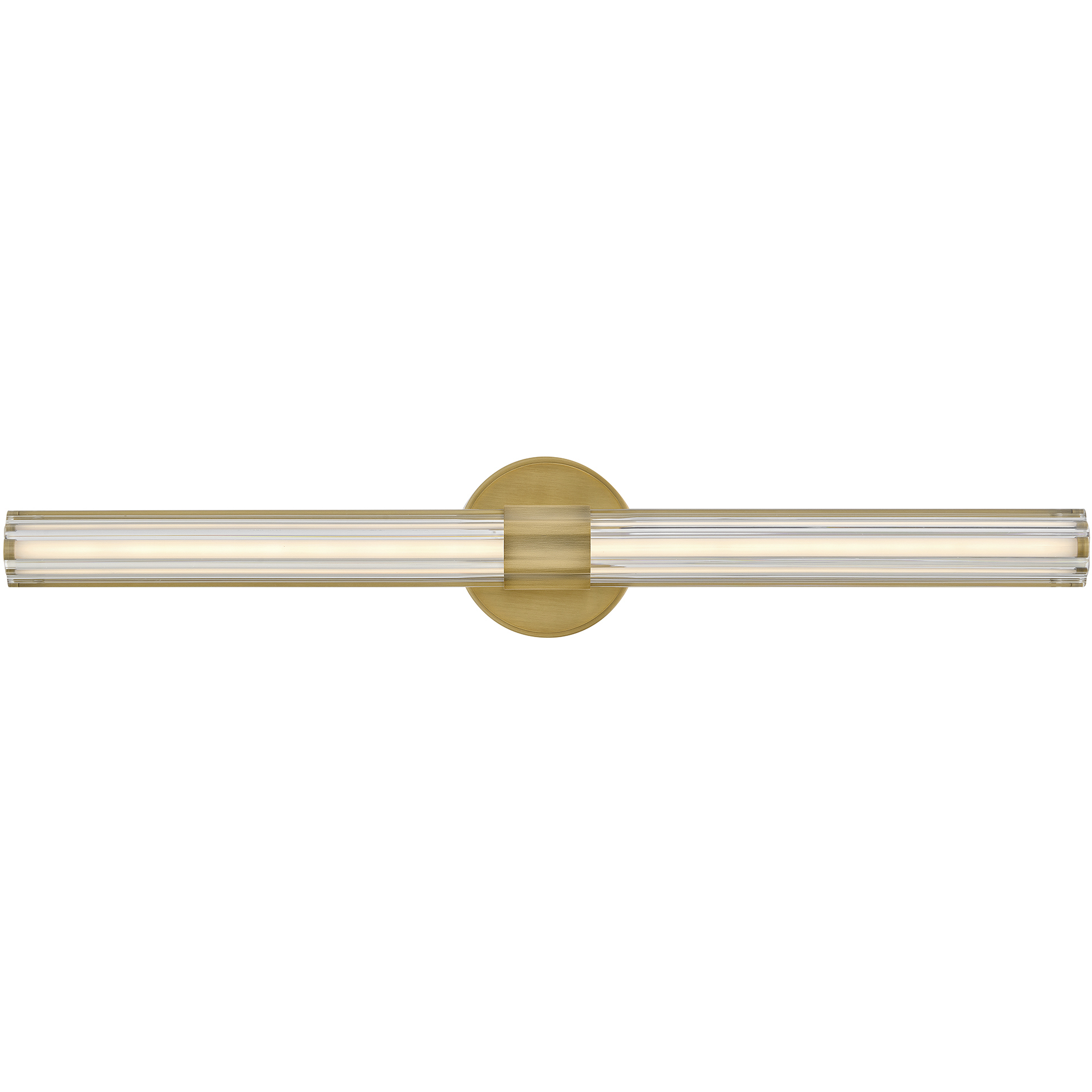Georgette LED 32.25 inch Lacquered Brass Vanity Light Wall Light