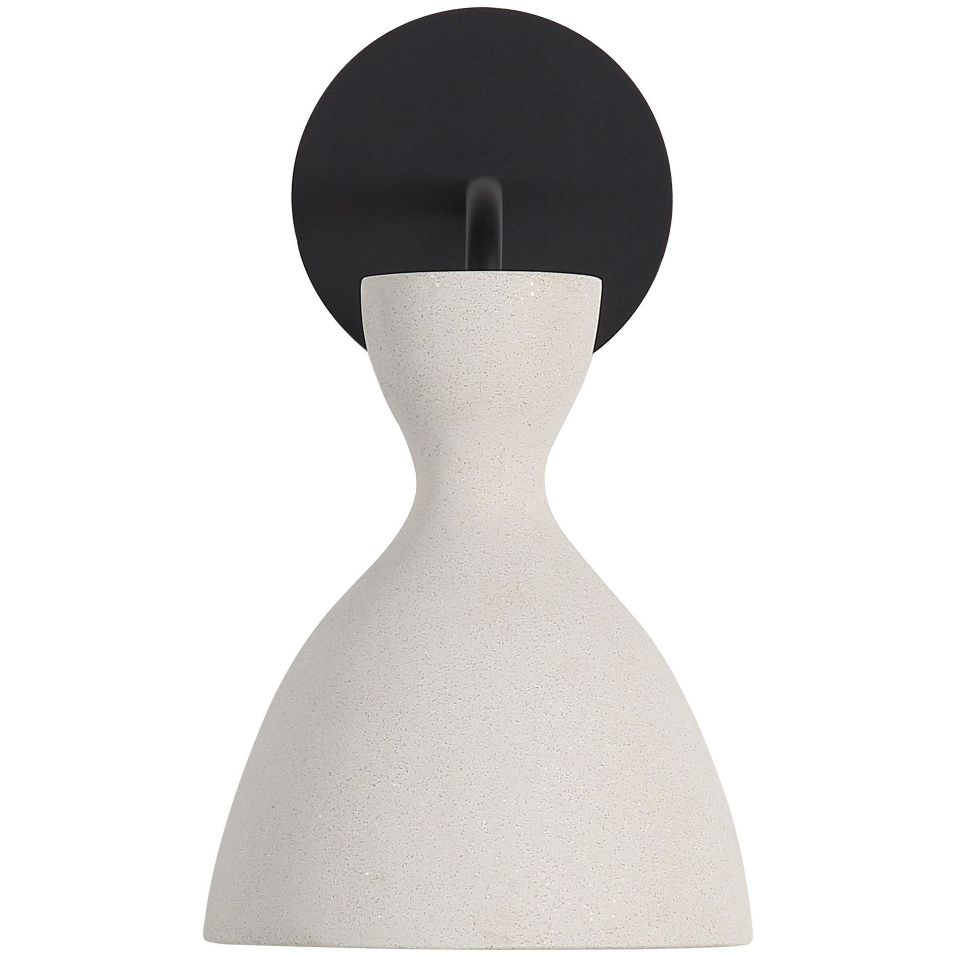 Aethera LED 8.63 inch White Sandstone Cement Outdoor Wall