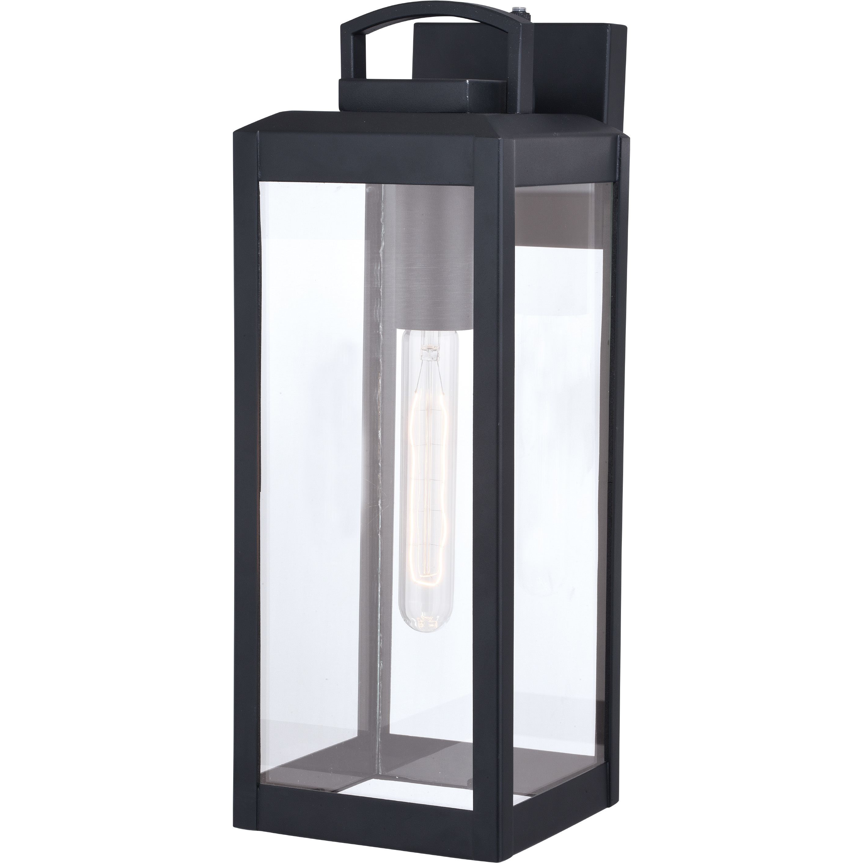 Kinzie LED 16.75 inch Textured Black Outdoor Wall