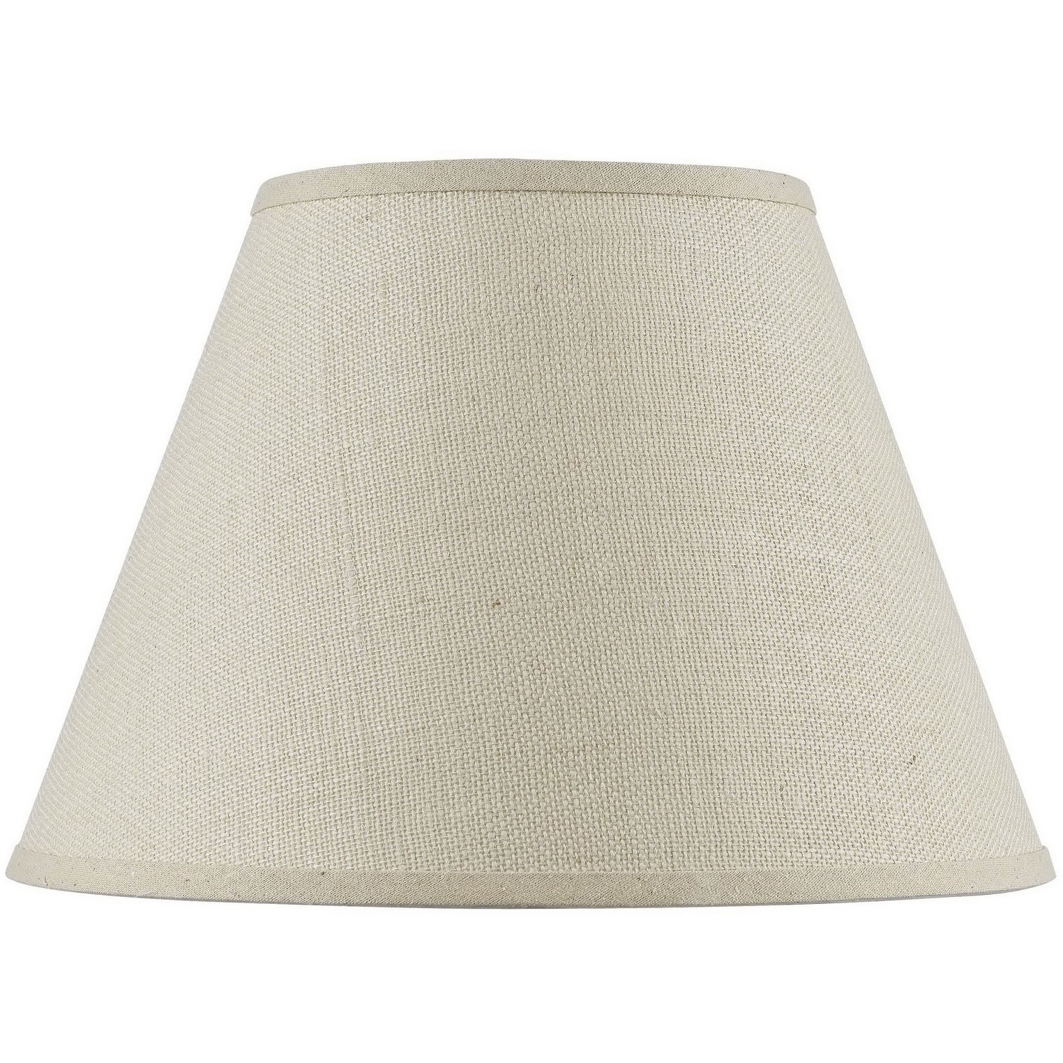 Burlap Light Tan 18 inch Shade