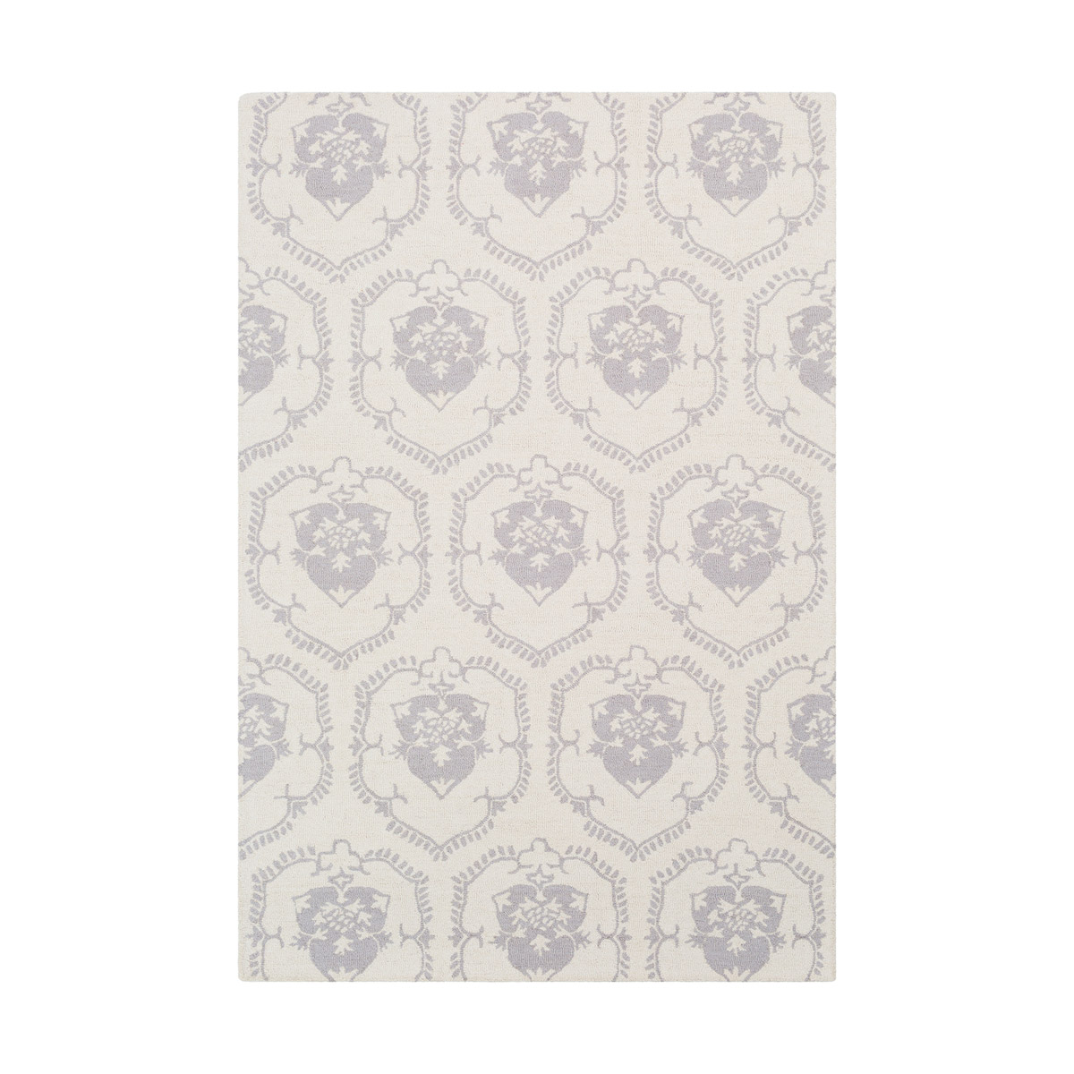 Rembrandt 114 X 90 inch Medium Gray Indoor Area Rug, Rectangle