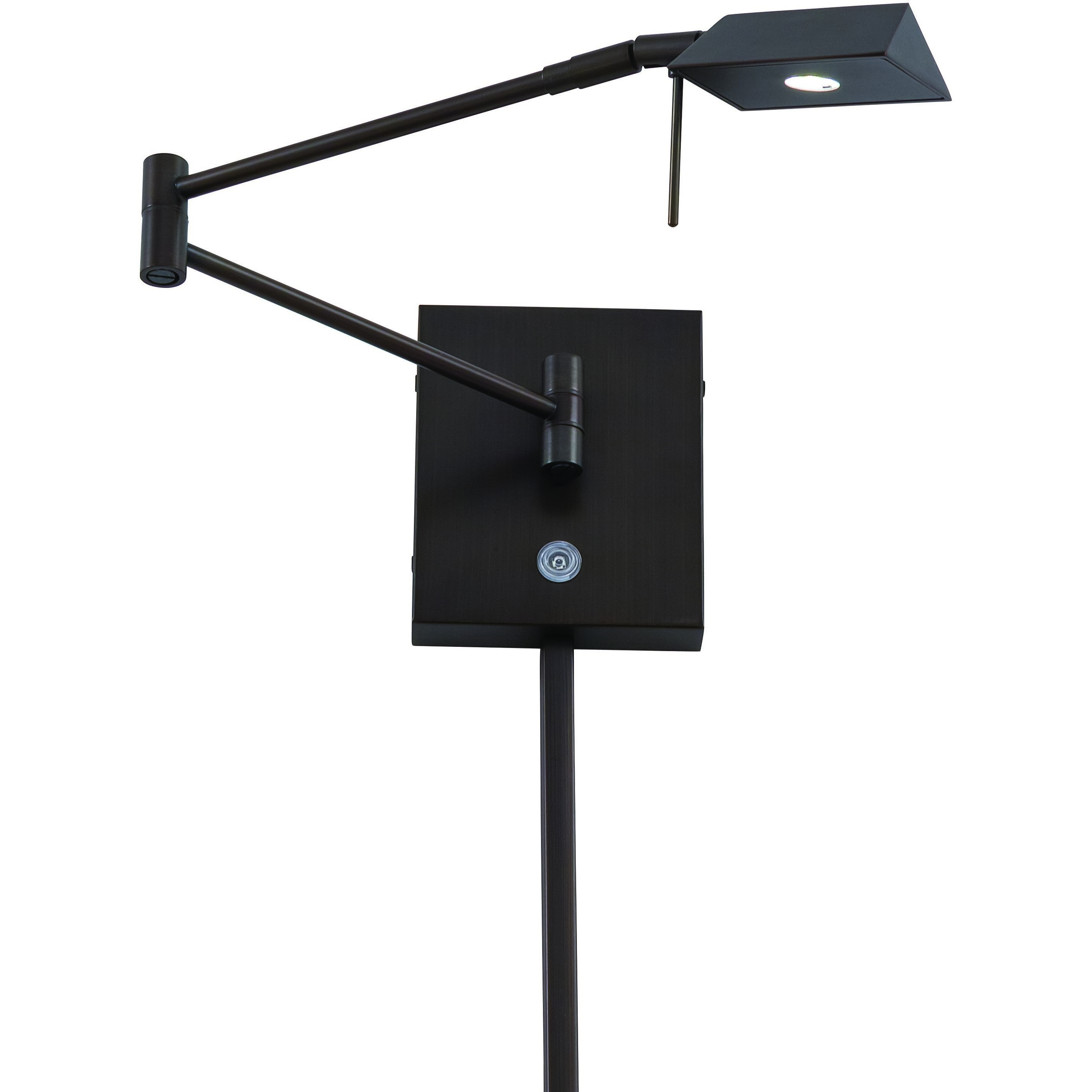 George's Reading Room 5 inch 8.00 watt Copper Bronze Patina Swing Arm Wall Lamp Wall Light, Pharmacy