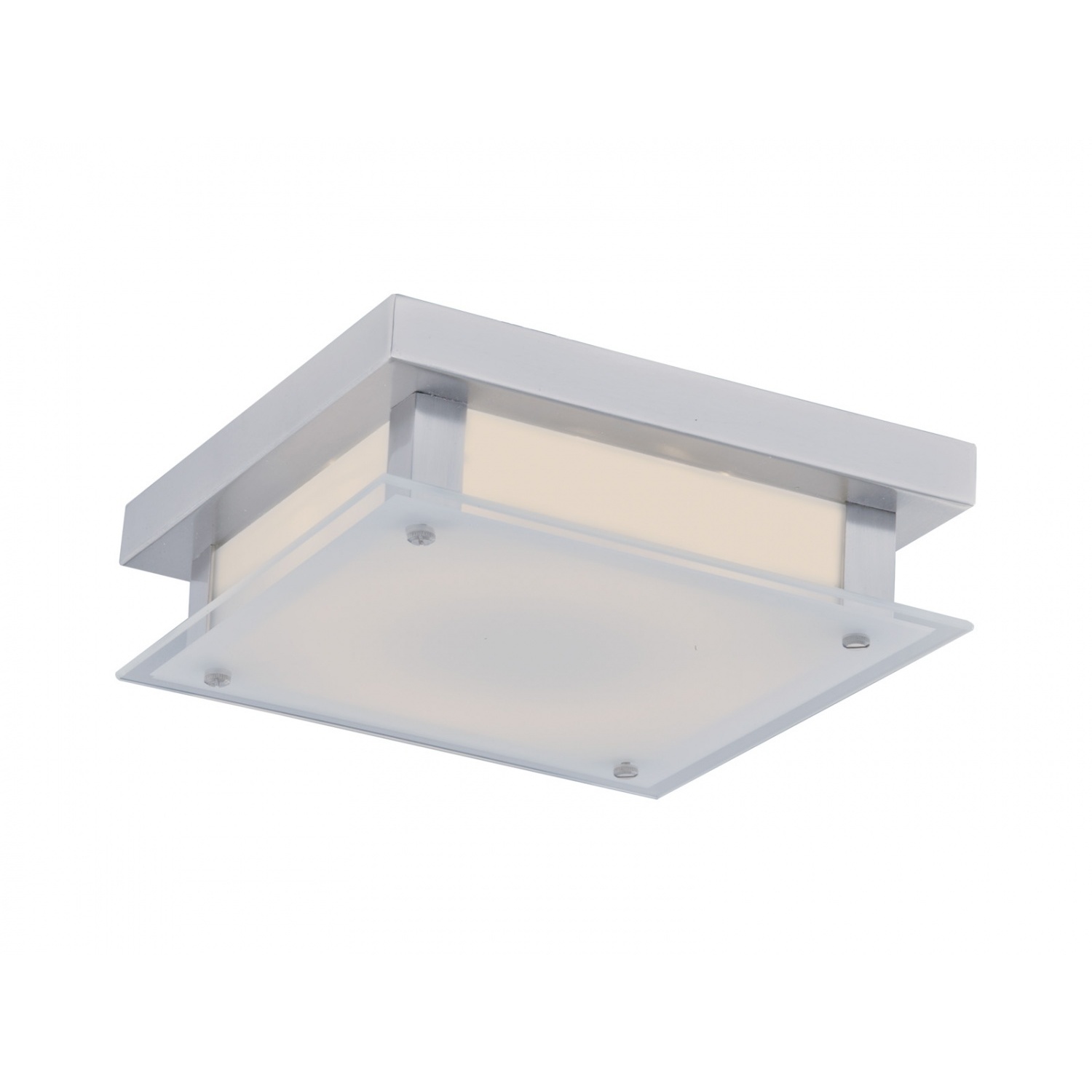 Cermack St. LED 12 inch Polished Chrome Flush Mount Ceiling Light
