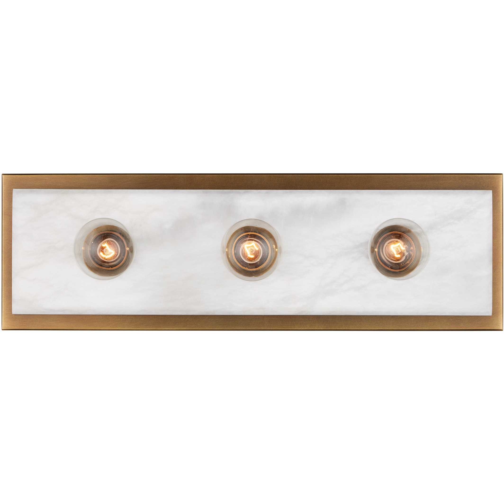 Berdine 3 Light 5 inch Antique Brass Bath Bar Wall Light