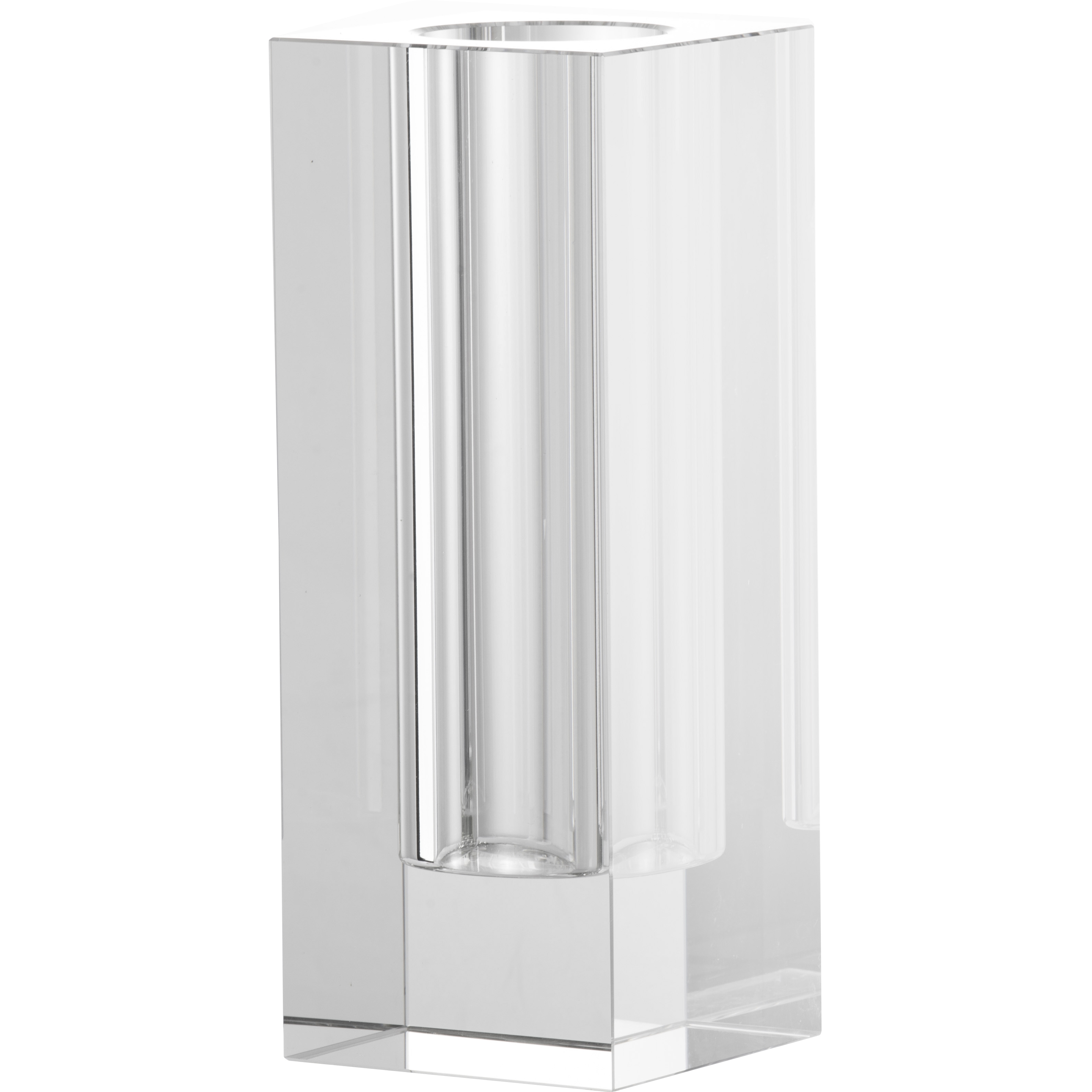 Transparent 9.8 X 3.9 inch Vase in Clear