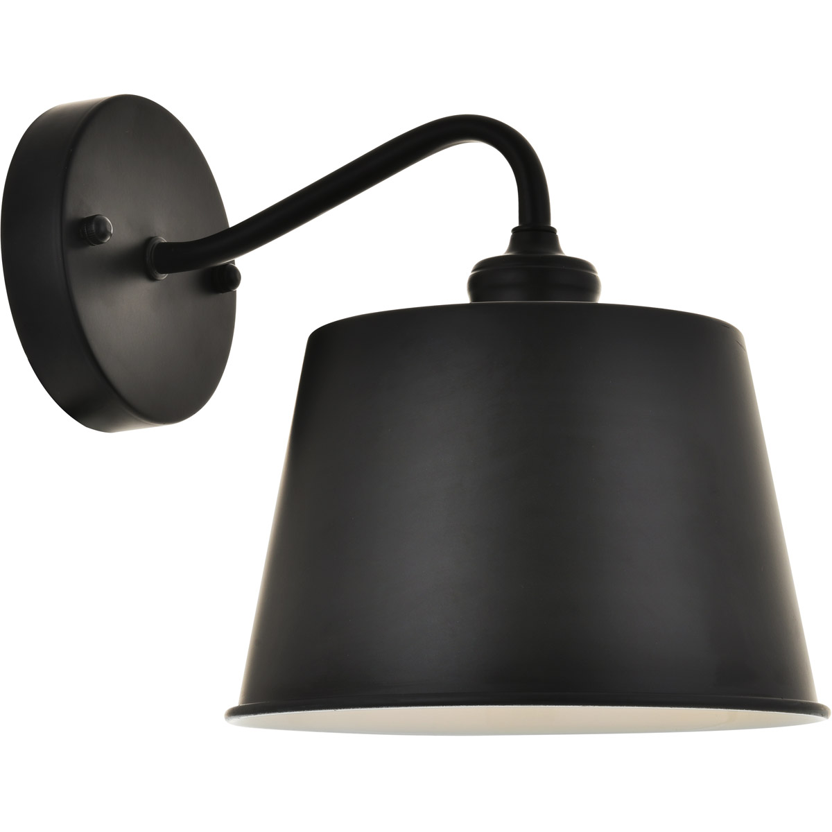 Nota 1 Light 7.9 inch Black Wall Sconce Wall Light