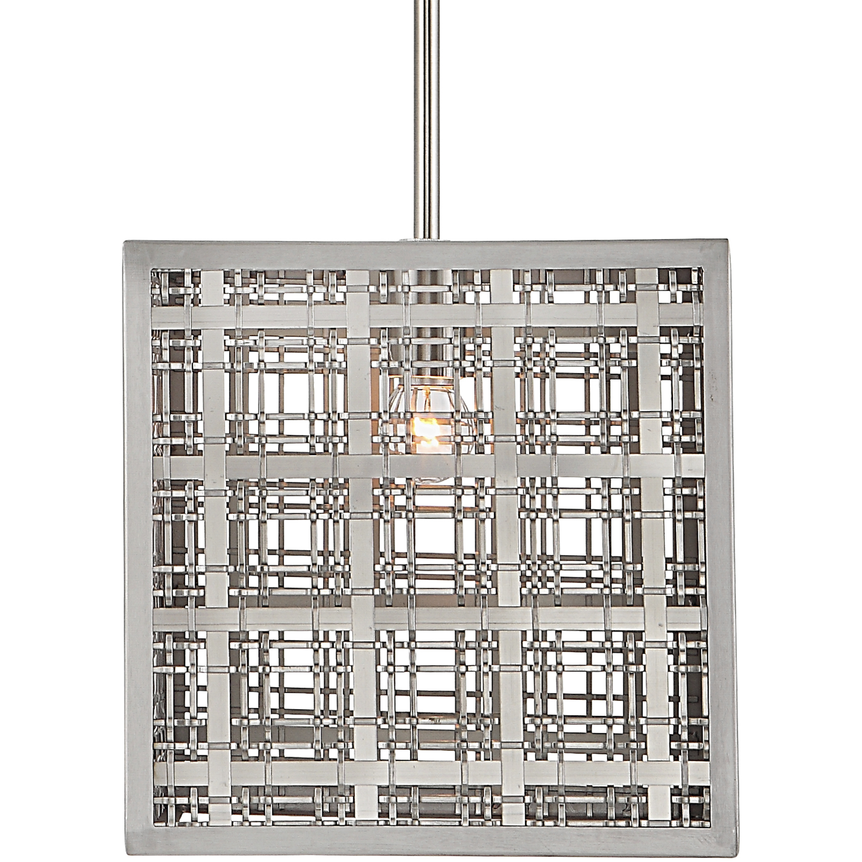 Pendleton 1 Light 10.25 inch Satin Nickel Pendant Ceiling Light