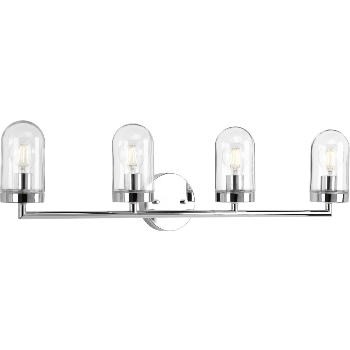 Signal 4 Light 33.5 inch Polished Chrome Bath Vanity Wall Light