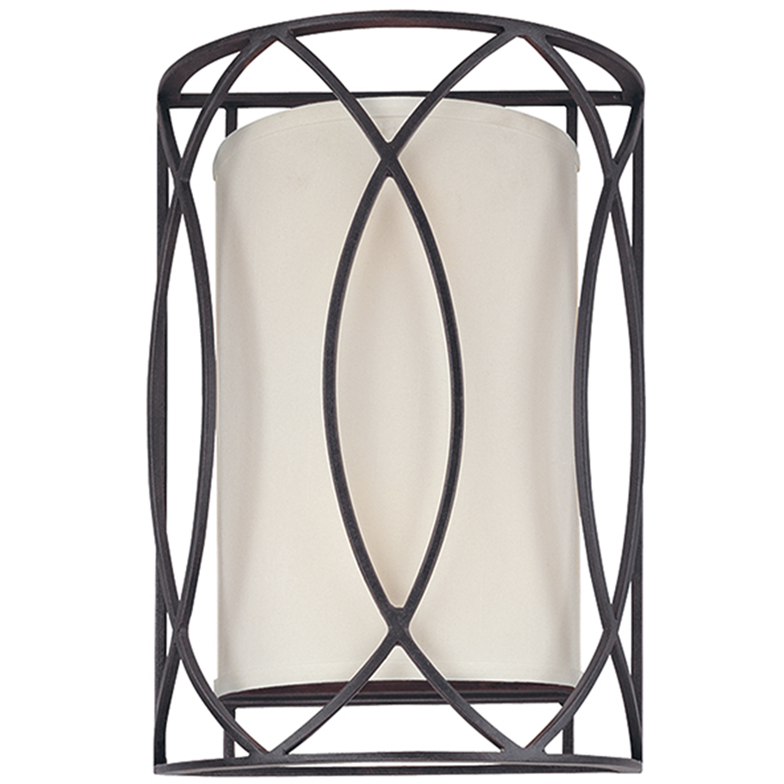 Sausalito 2 Light 10 inch Textured Iron Wall Sconce Wall Light in Deep Bronze