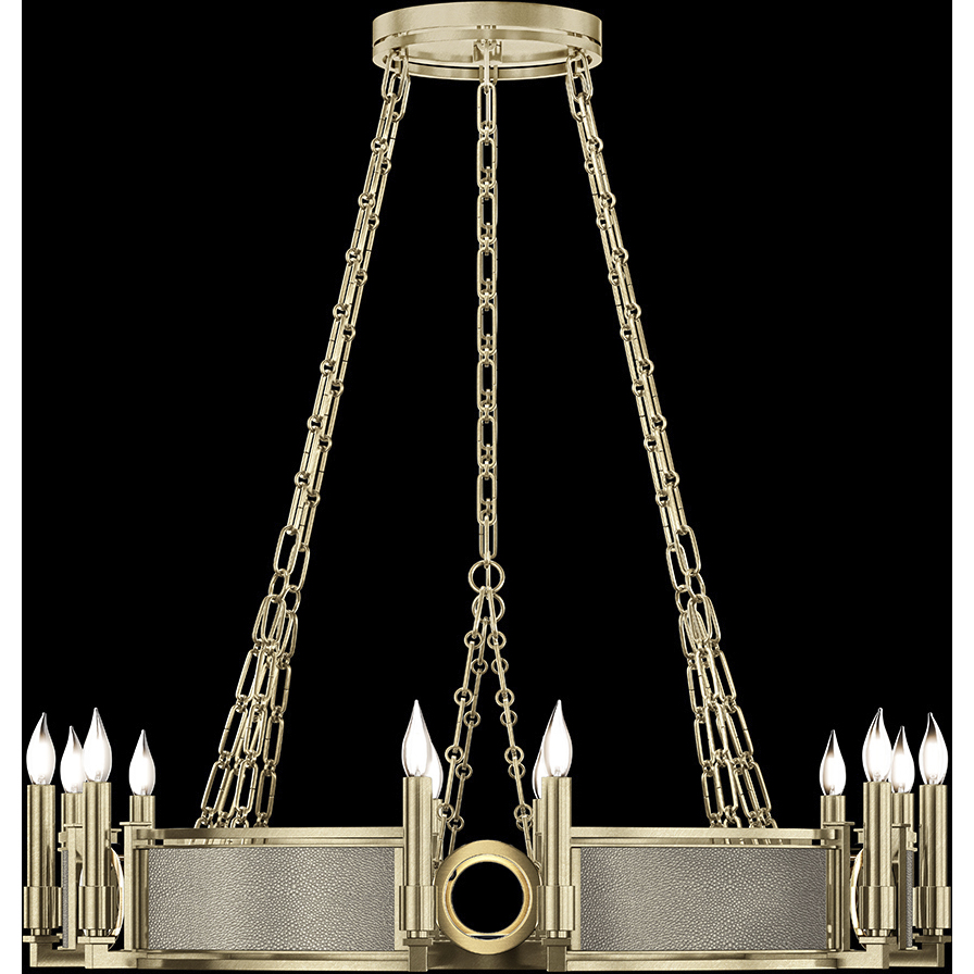 Mirage 12 Light 35.75 inch Gold Chandelier Ceiling Light