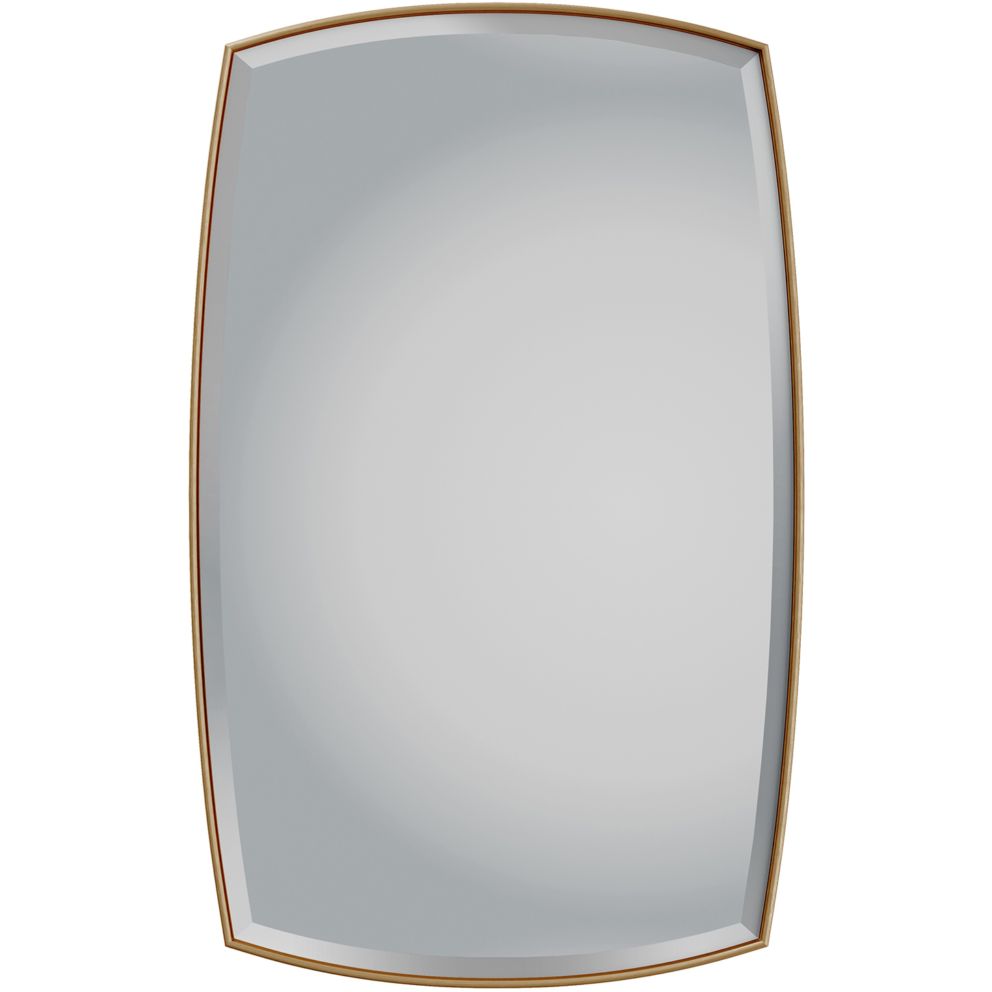 Radiant 48 X 30 inch Antique Gold Leaf Mirror