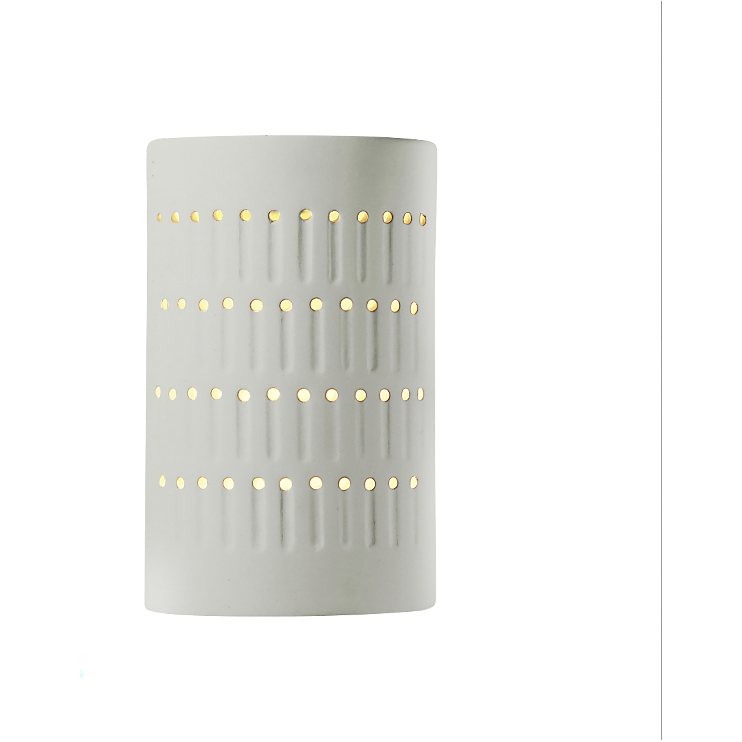 Ambiance LED 5.75 inch Matte White Wall Sconce Wall Light