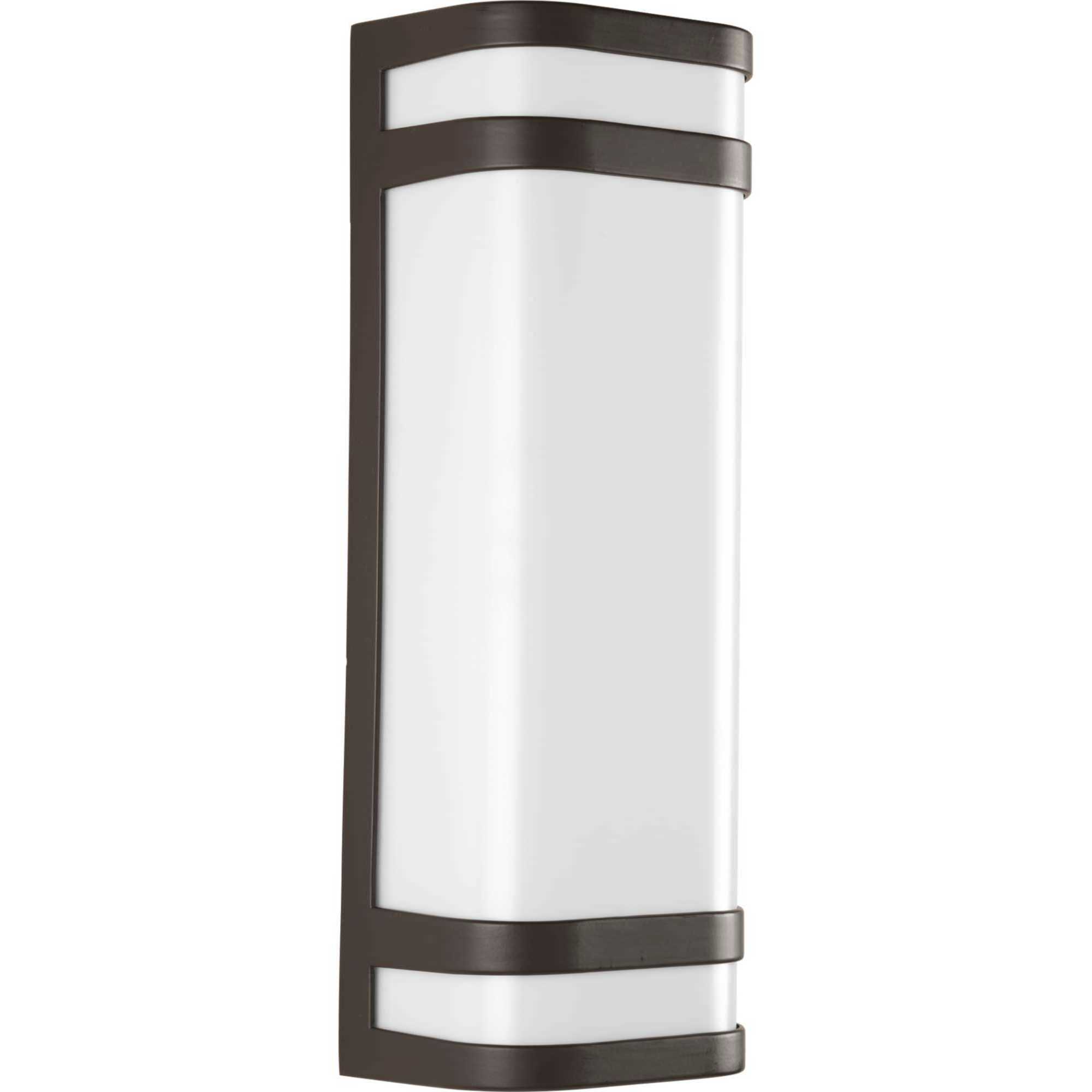 Valera LED LED 16 inch Architectural Bronze Outdoor Wall Lantern, Progress LED