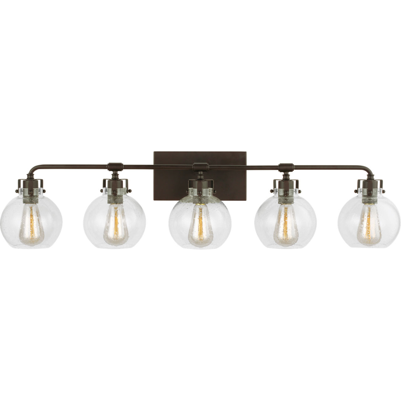 Sean Lavin Clara 5 Light 40 inch Oil Rubbed Bronze Vanity Light Wall Light